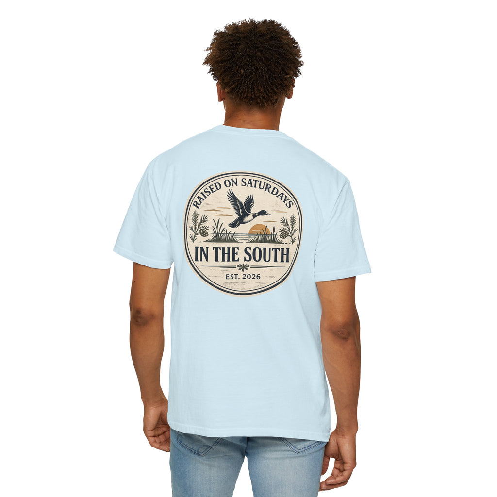 Raised On Saturdays In The South Classic T-Shirt - Duck Season