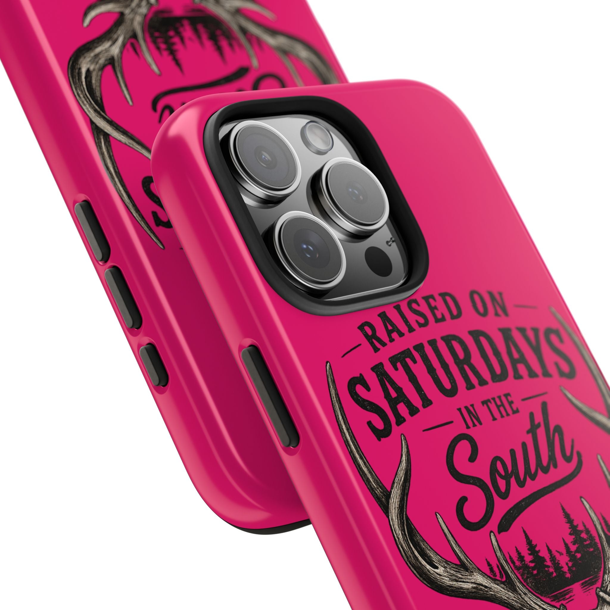 The Spreads Runs Deep In The Woods Phone Case-(pink)