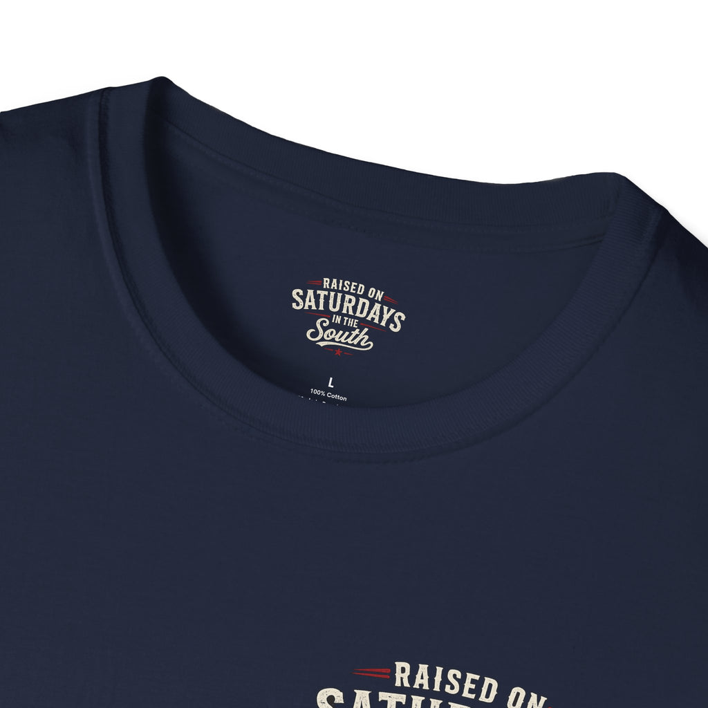 Raised On Saturdays In The South Vintage T-Shirt- Mud Park Saturdays