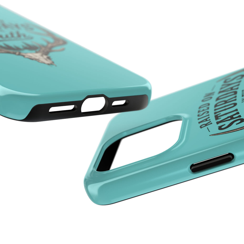 The Spreads Runs Deep In The Woods Phone Case-(blue)