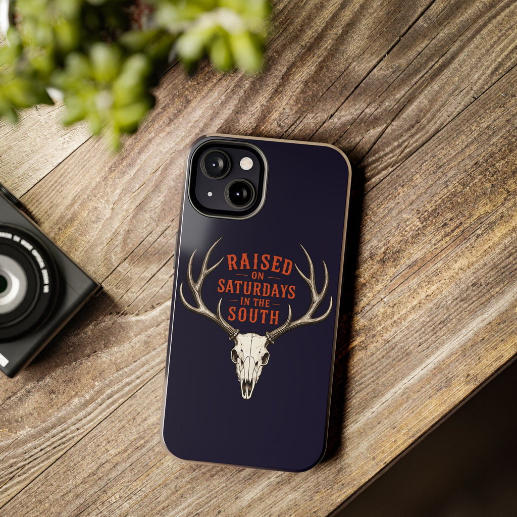 The Spreads Runs Deep In The Woods Phone Case-(blue)