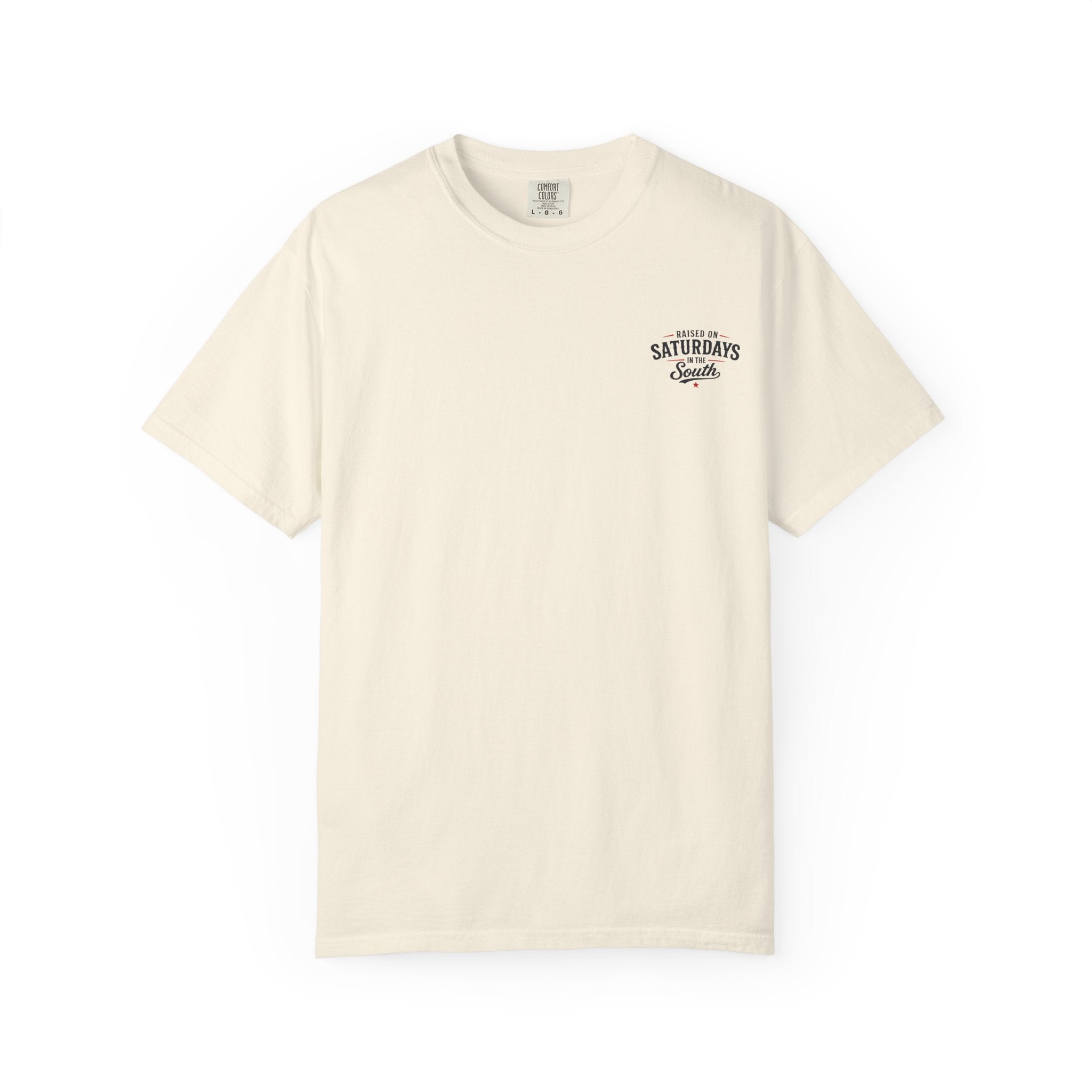 Raised On Saturdays In The South T-Shirt- 4th Of July lake Day