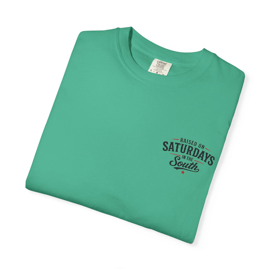 Raised On Saturdays In The South T-Shirt-Deep Sea Saturdays