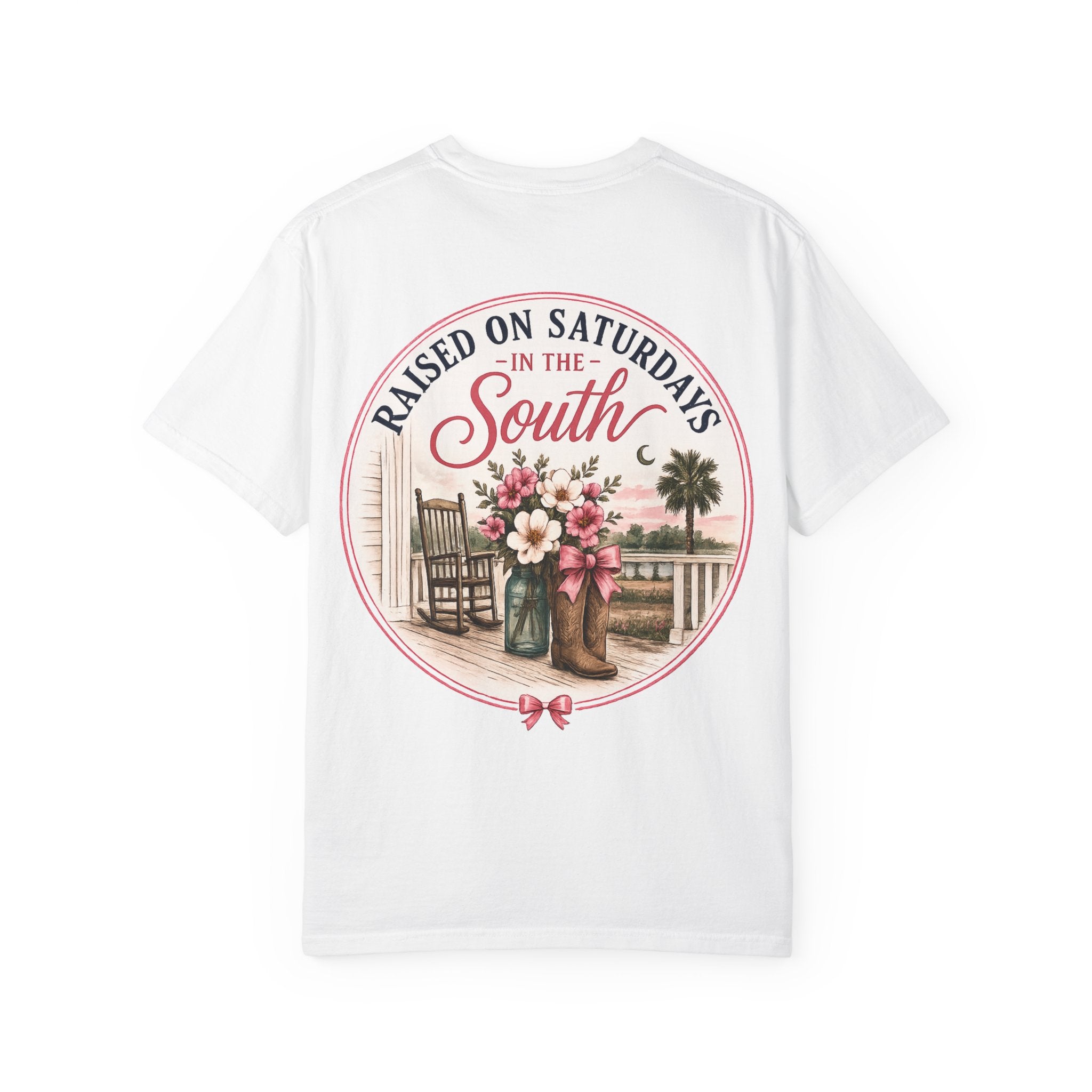 Raised On Saturdays In The South T-shirt