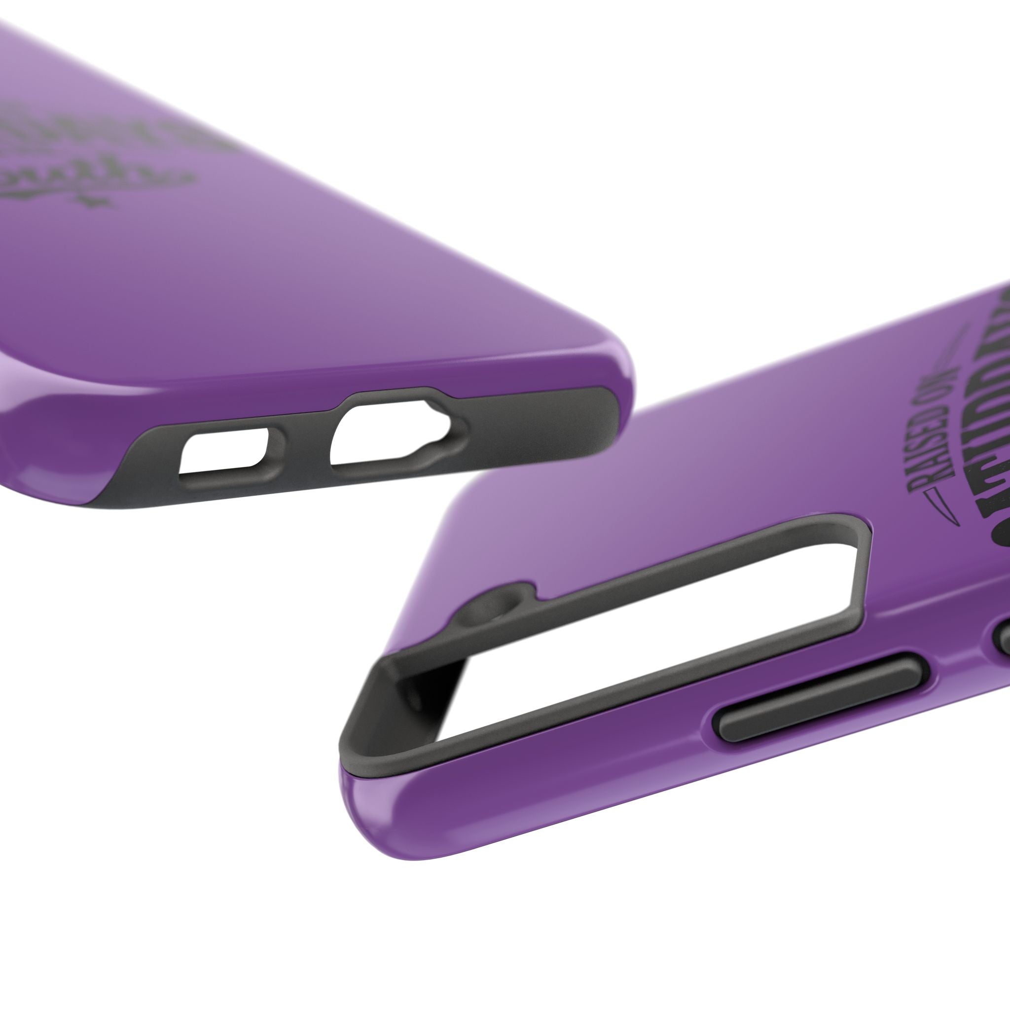 Raised On Saturdays In The South Phone Case-(purple)