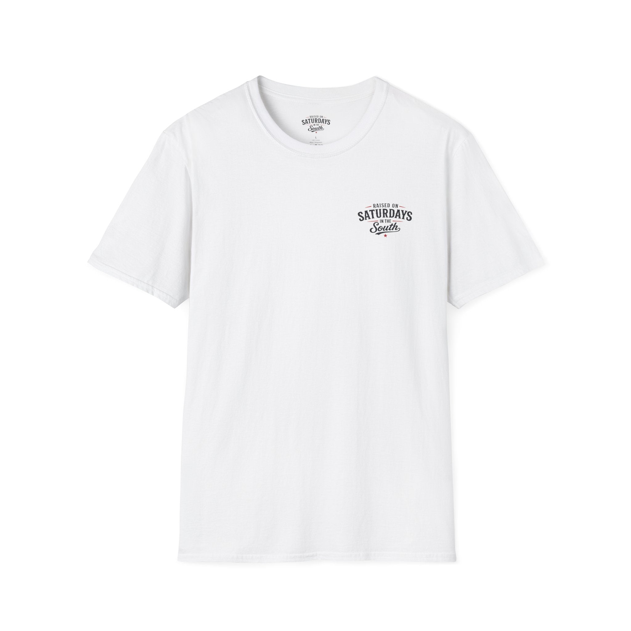 Raised On Saturdays In The South Vintage T-Shirt-Girl Dad Fishing Buddy-Father's Day Collection