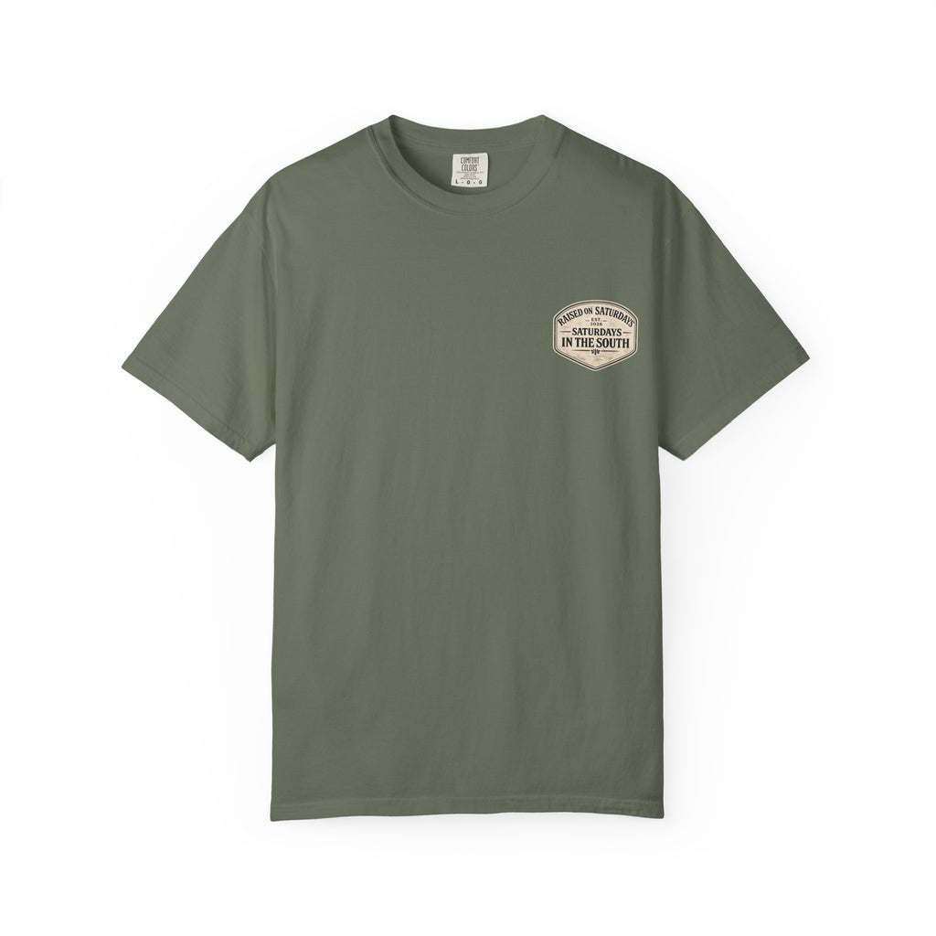 Raised On Saturdays In The South Classic T-Shirt-Mountain Seasons