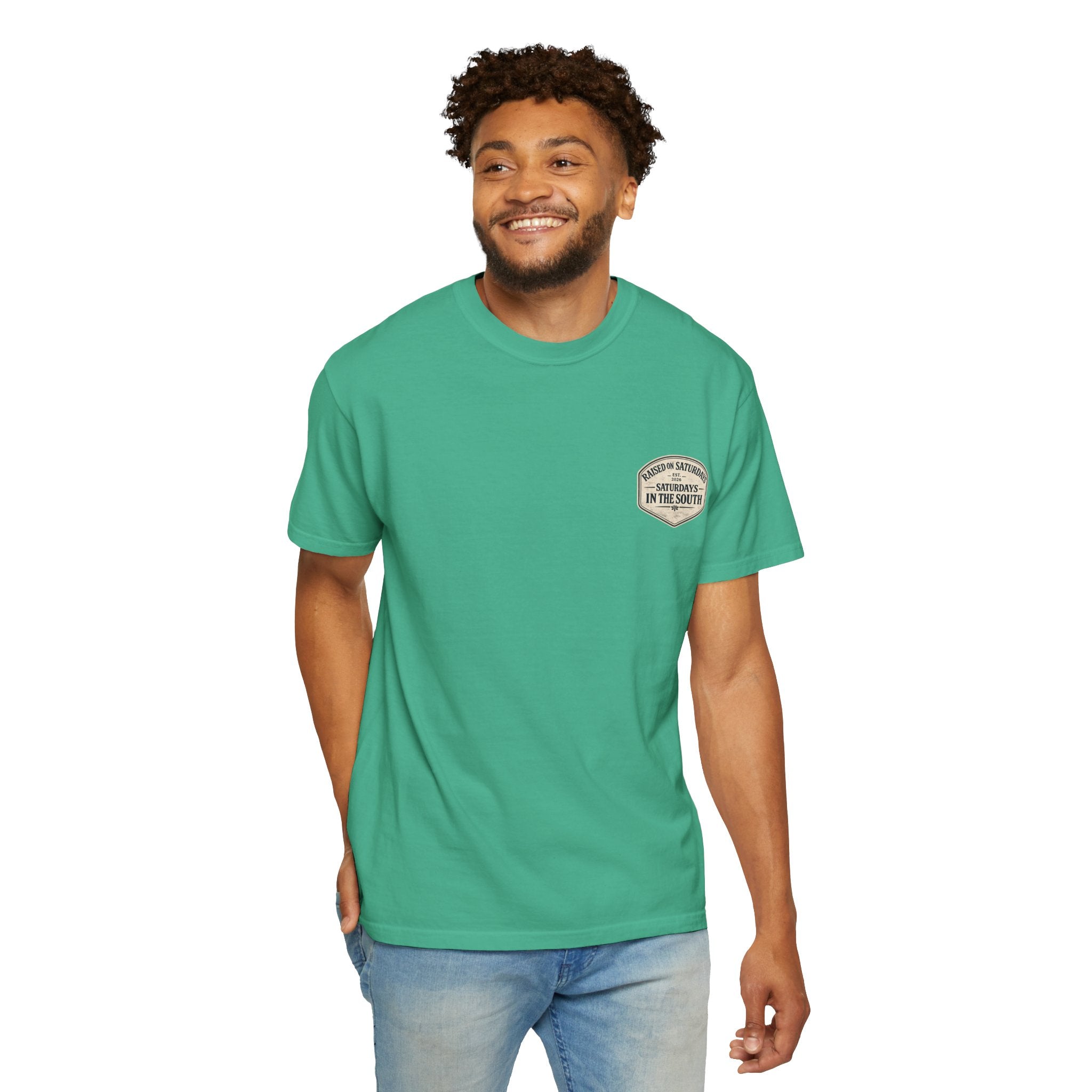 Raised On Saturdays In The South Classic T-Shirt- Fishin Season