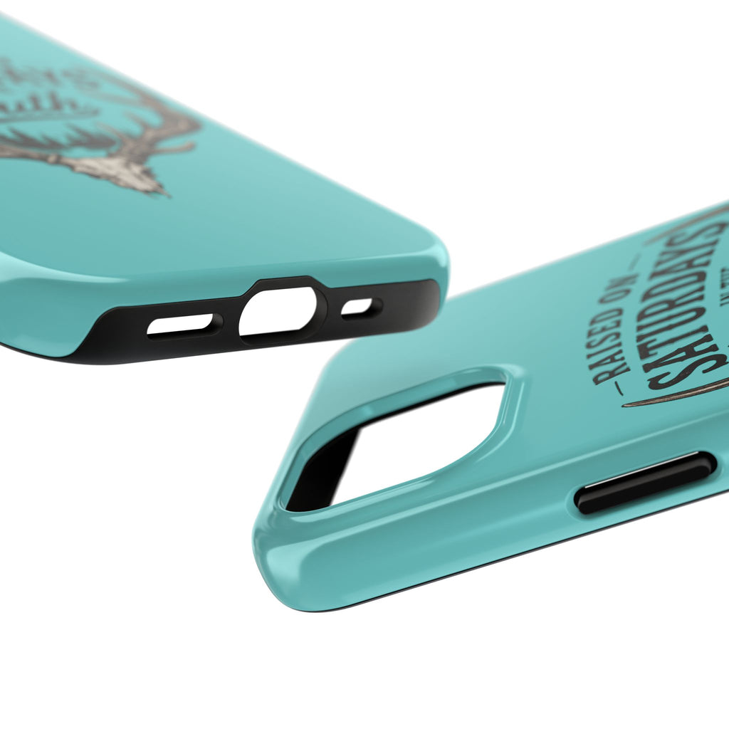 The Spreads Runs Deep In The Woods Phone Case-(blue)