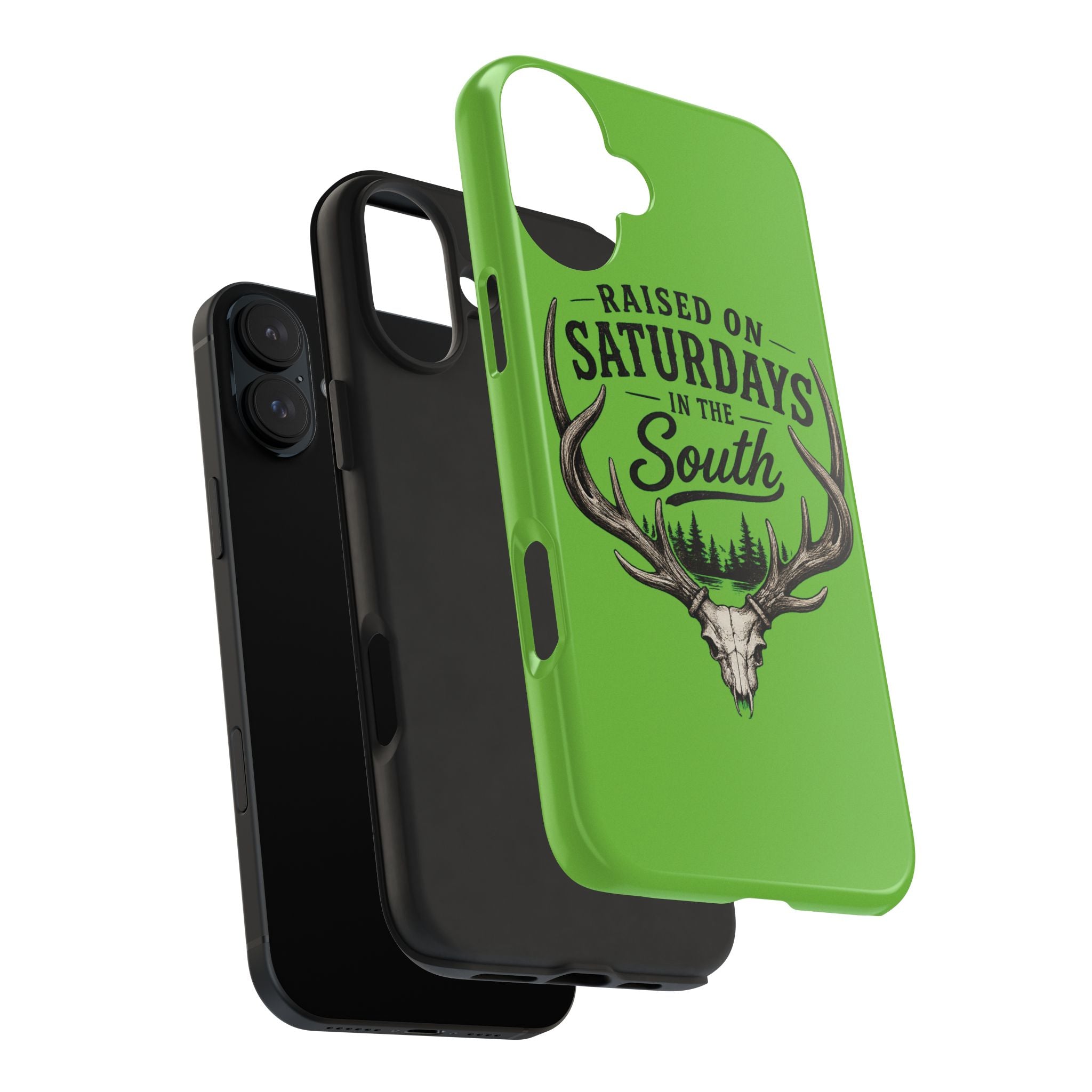 The Spread Runs Deep In The Woods phone case-(green)