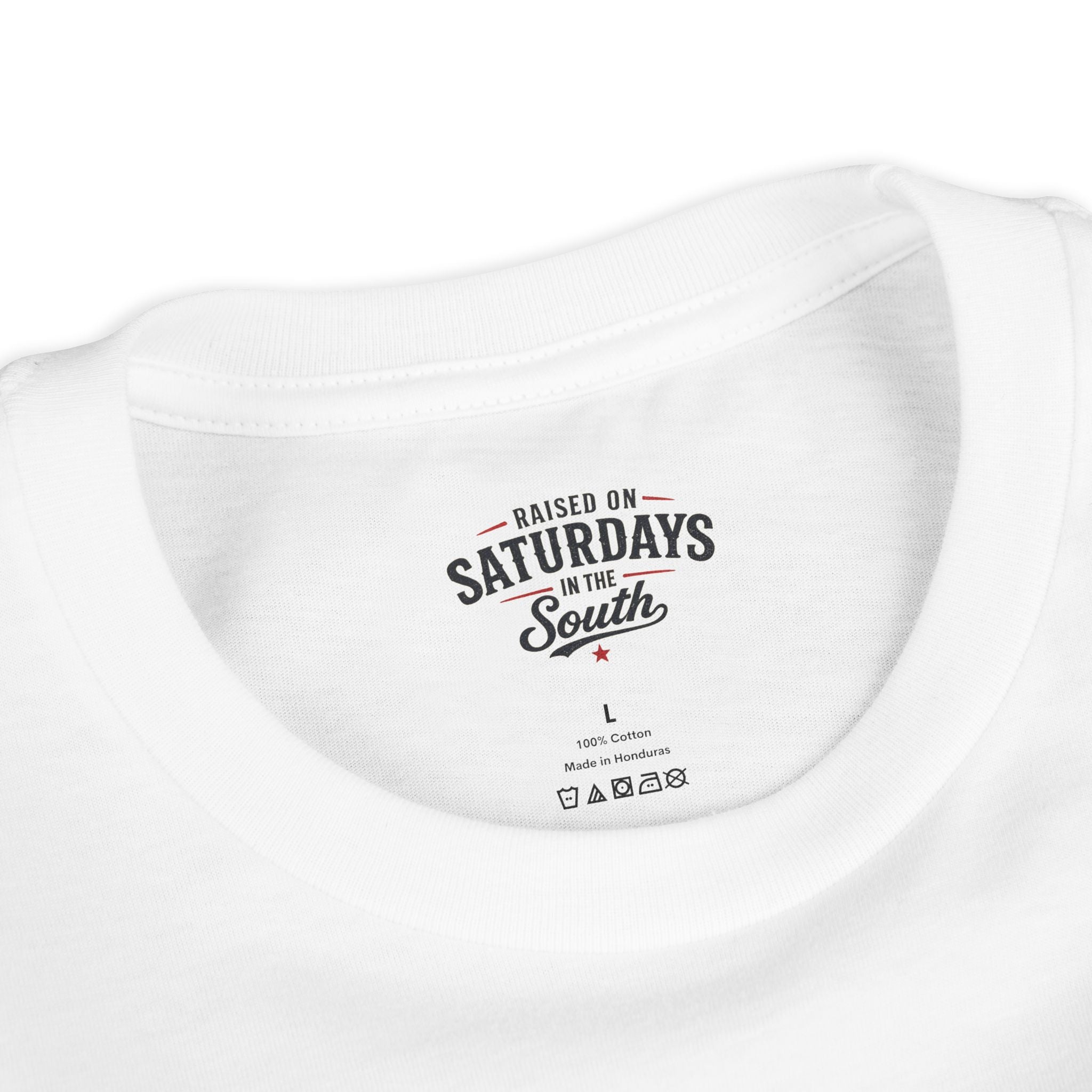 “Taught Southern Roots, Raised with Class and Cowgirl Boots” T-shirt