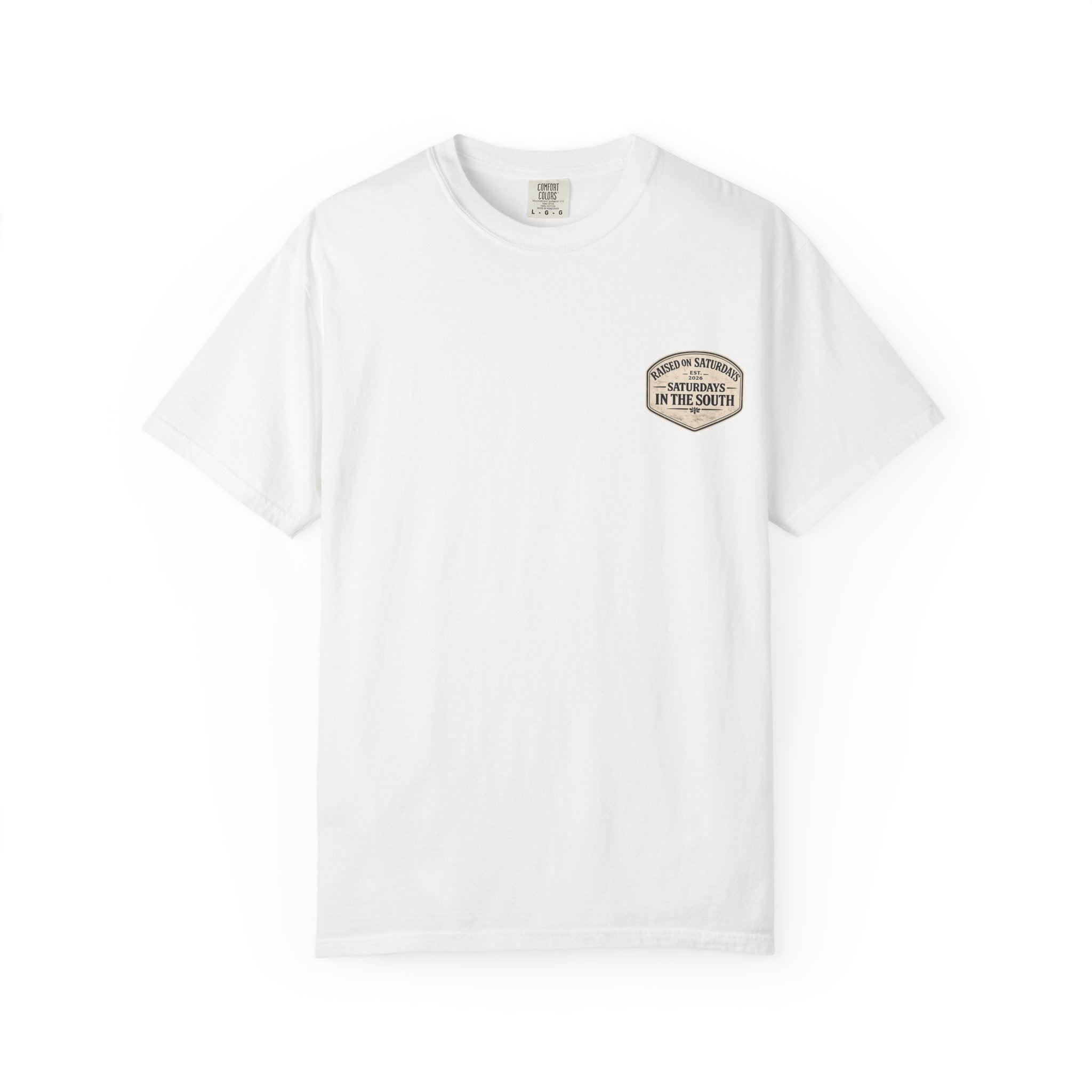 Raised On Saturdays In The South Classic T-Shirt-Mountain Seasons