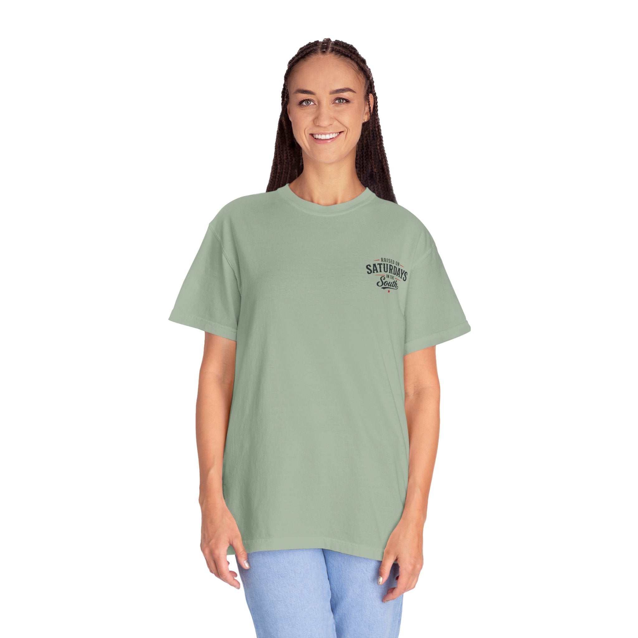 Raised On Saturdays In The South T-Shirt — Saturdays Are Made For Fishin
