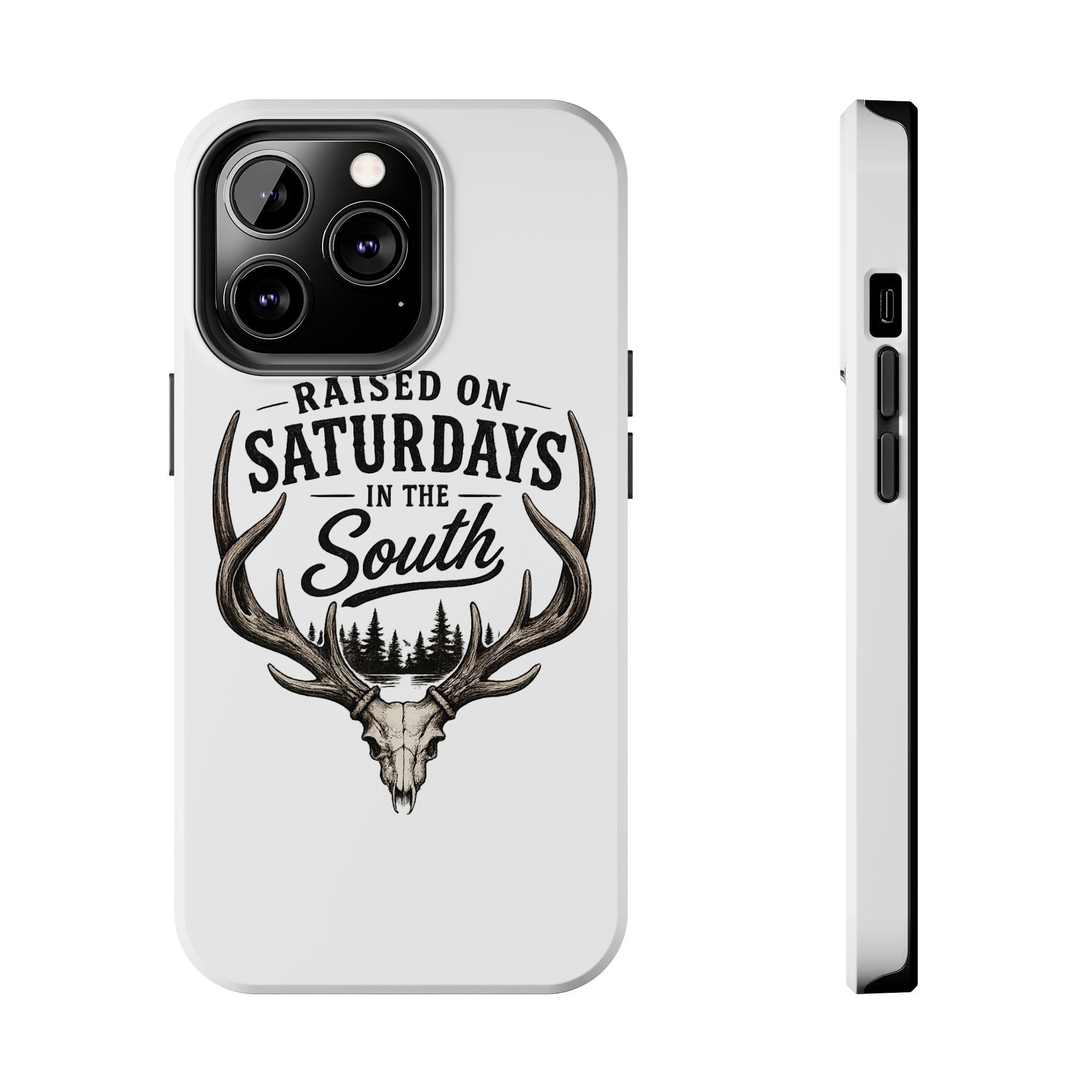 The Spreads Runs Deep In The Woods Phone Case-(white)