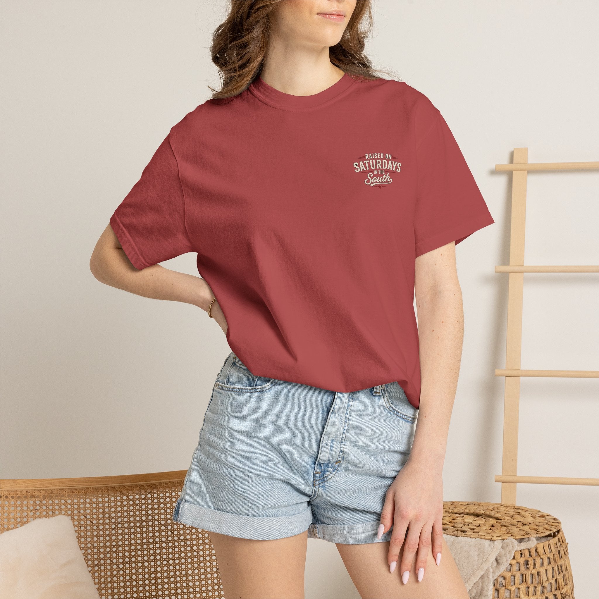 Raised On Saturdays In The South T-Shirt — Girl Dad Hunting Buddies