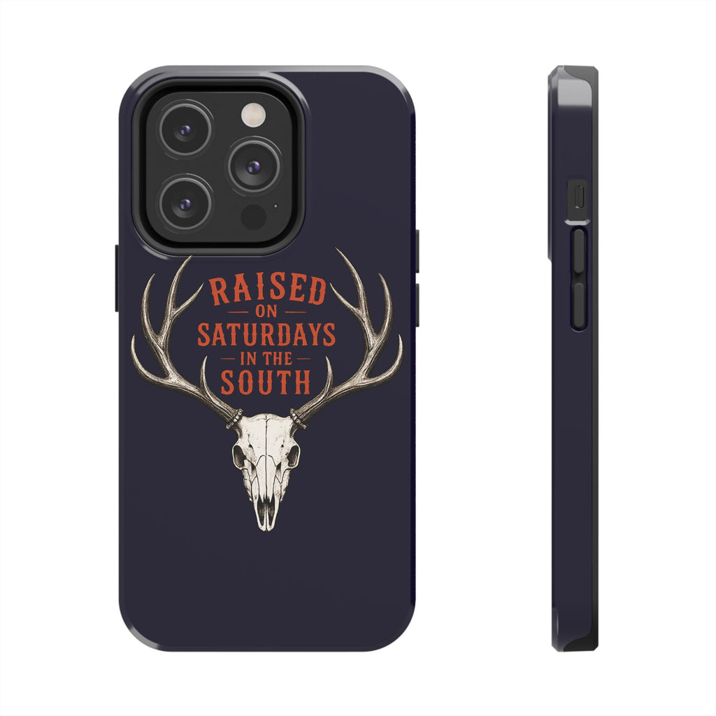 The Spreads Runs Deep In The Woods Phone Case-(blue)