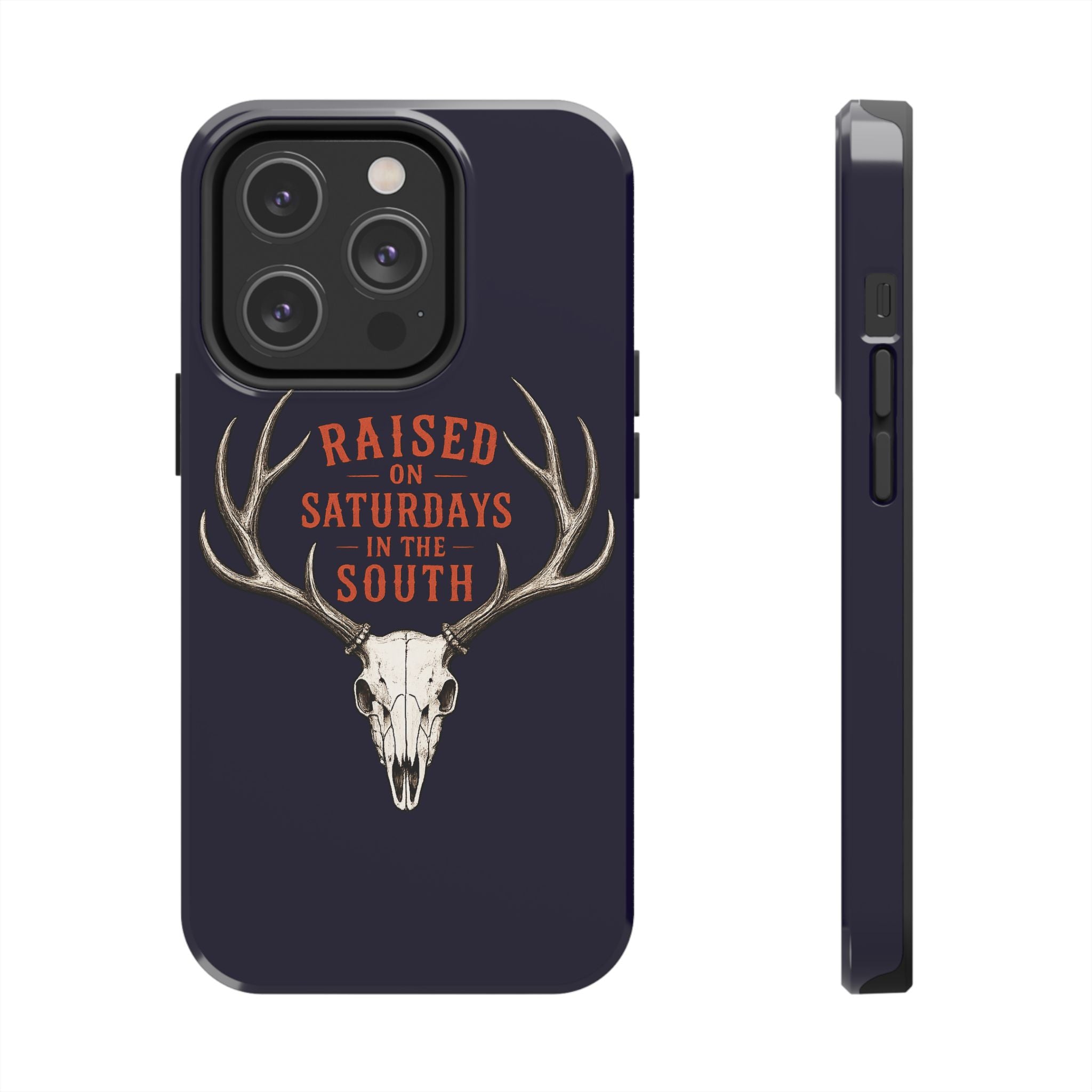 The Spreads Runs Deep In The Woods Phone Case-(blue)