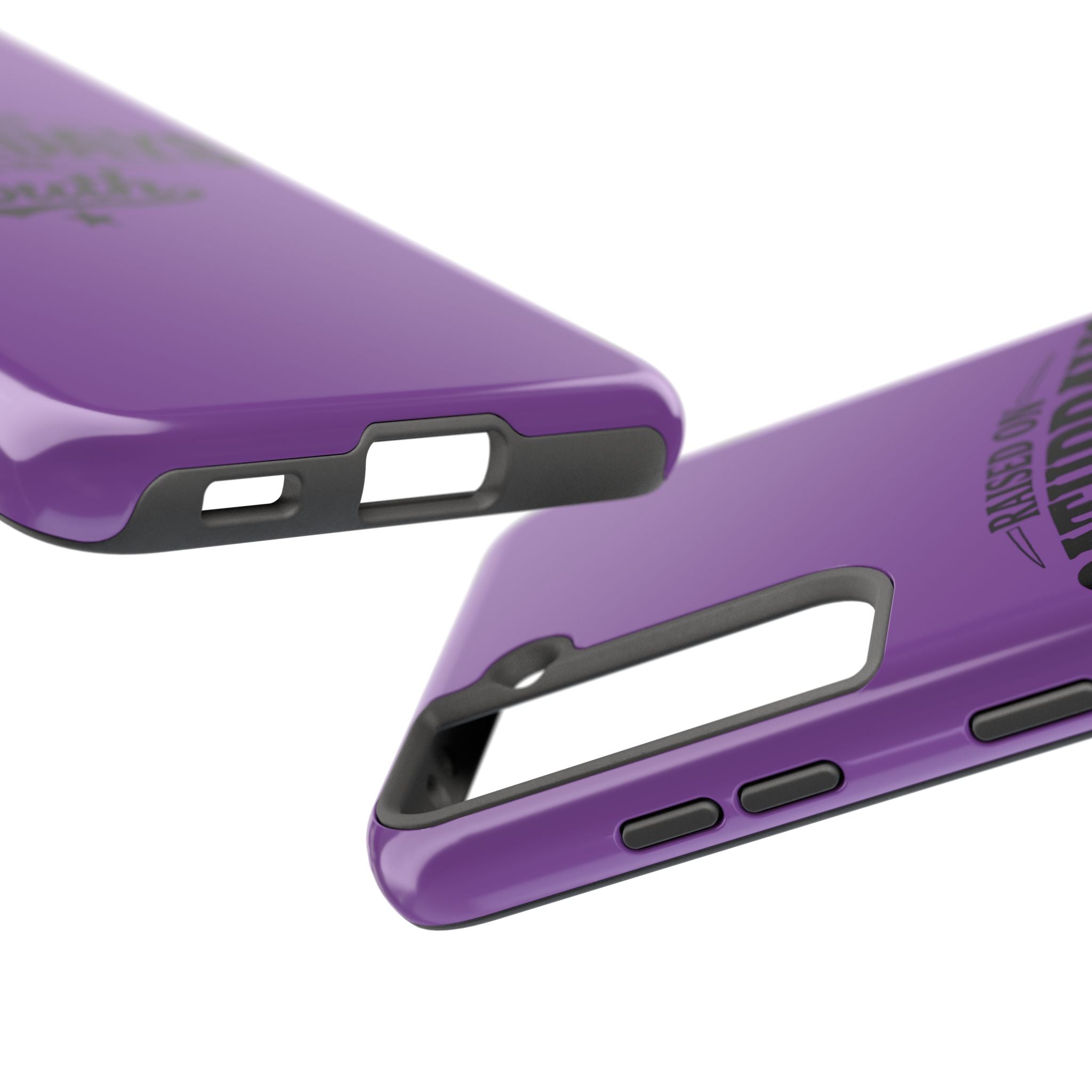 Raised On Saturdays In The South Phone Case-(purple)