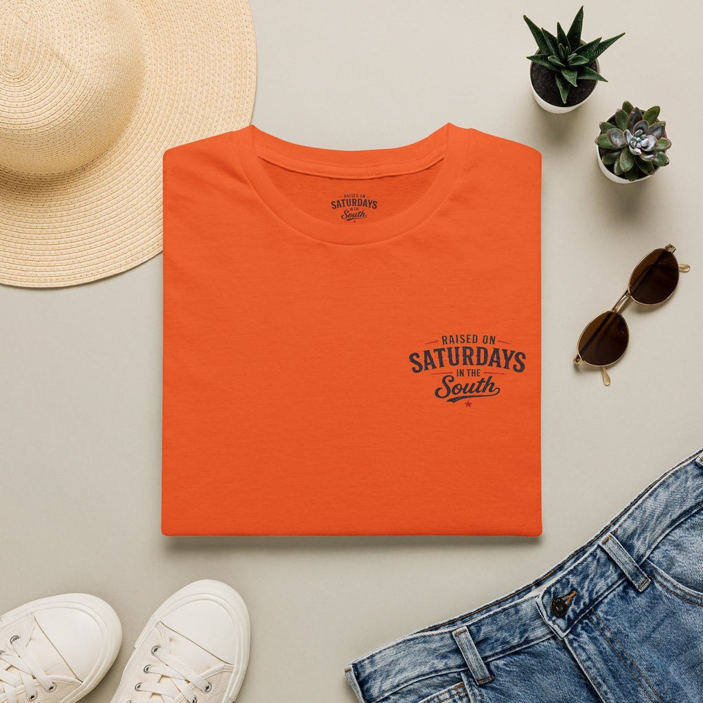 Raised On Saturdays In The South Vintage T-Shirt- Deep Sea Saturdays