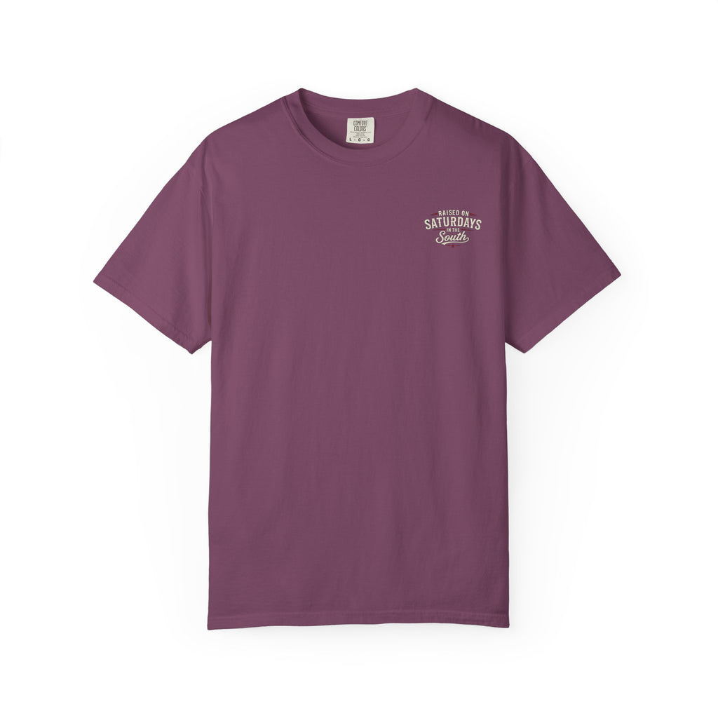 Raised On Saturdays In The South T-Shirt — Relaxing Saturday Morning In The Mountains