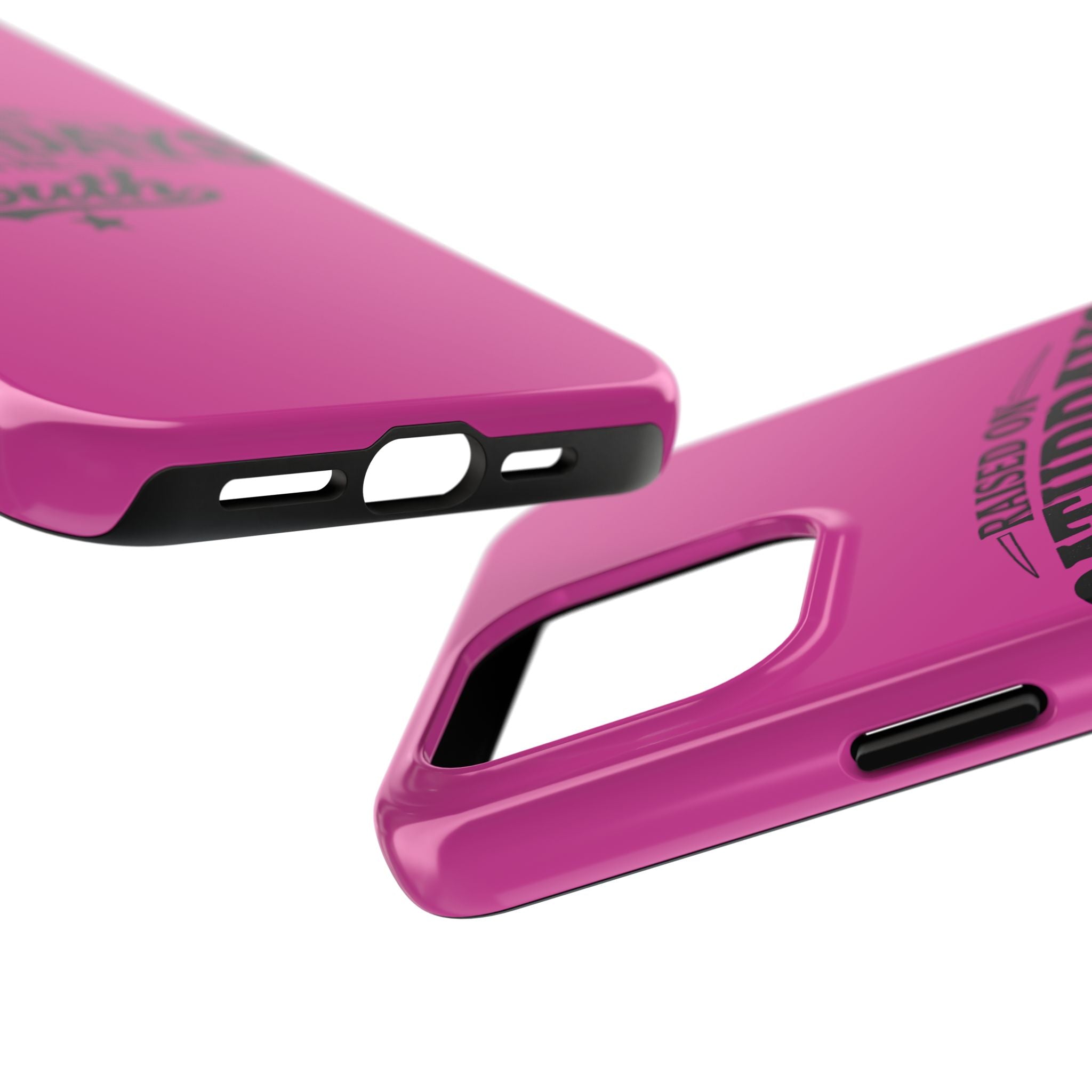 Raised On Saturdays In The South Phone Case-(pink)