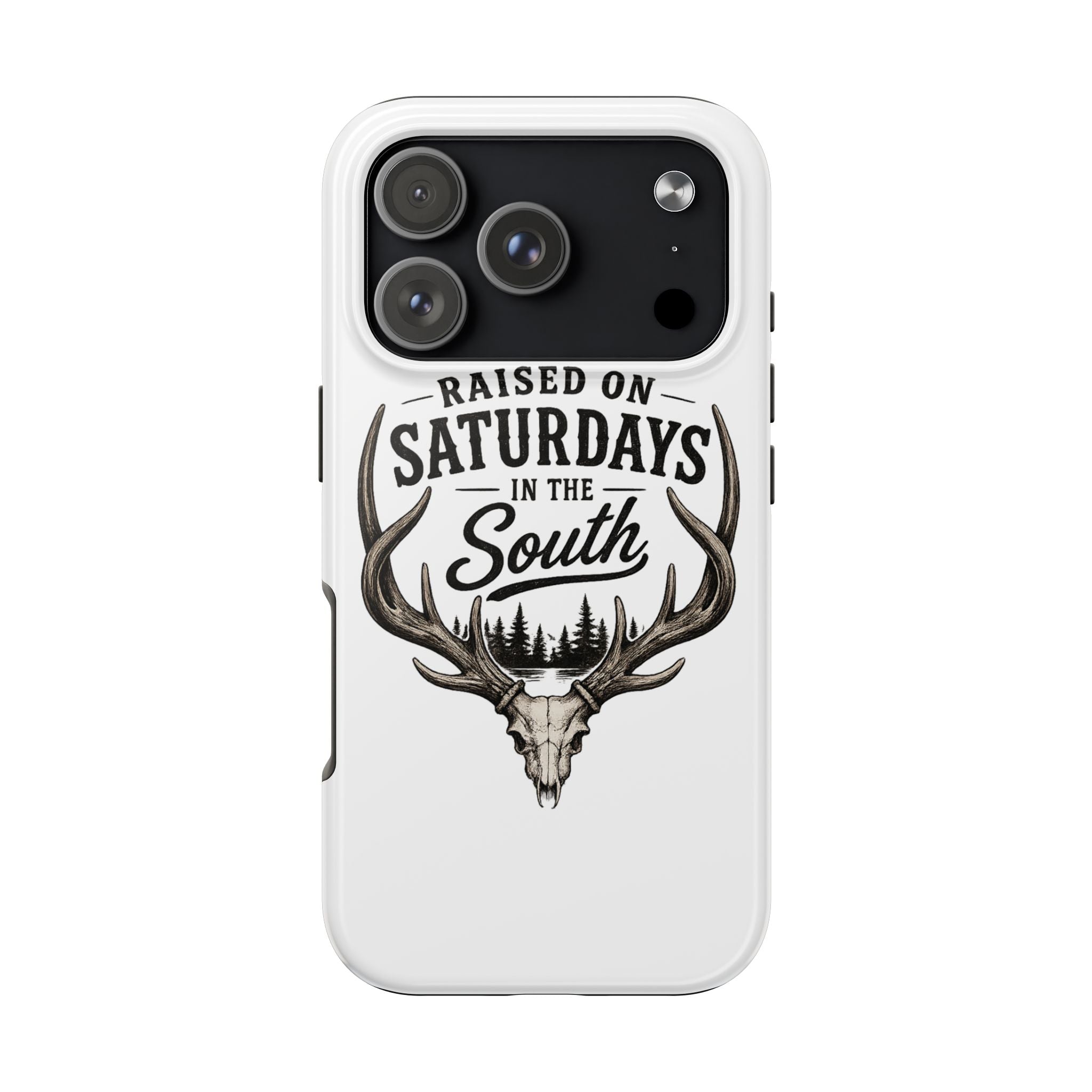 The Spreads Runs Deep In The Woods Phone Case-(white)