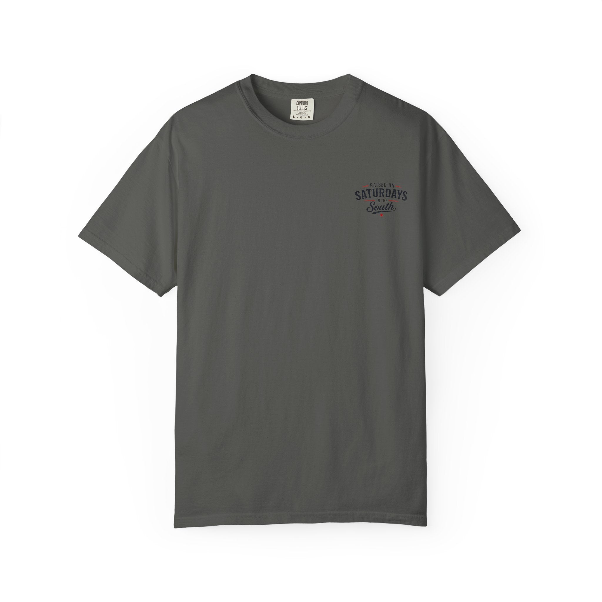 Raised On Saturdays In The South T-Shirt — Circle Of Freedom-4th Of July Collection