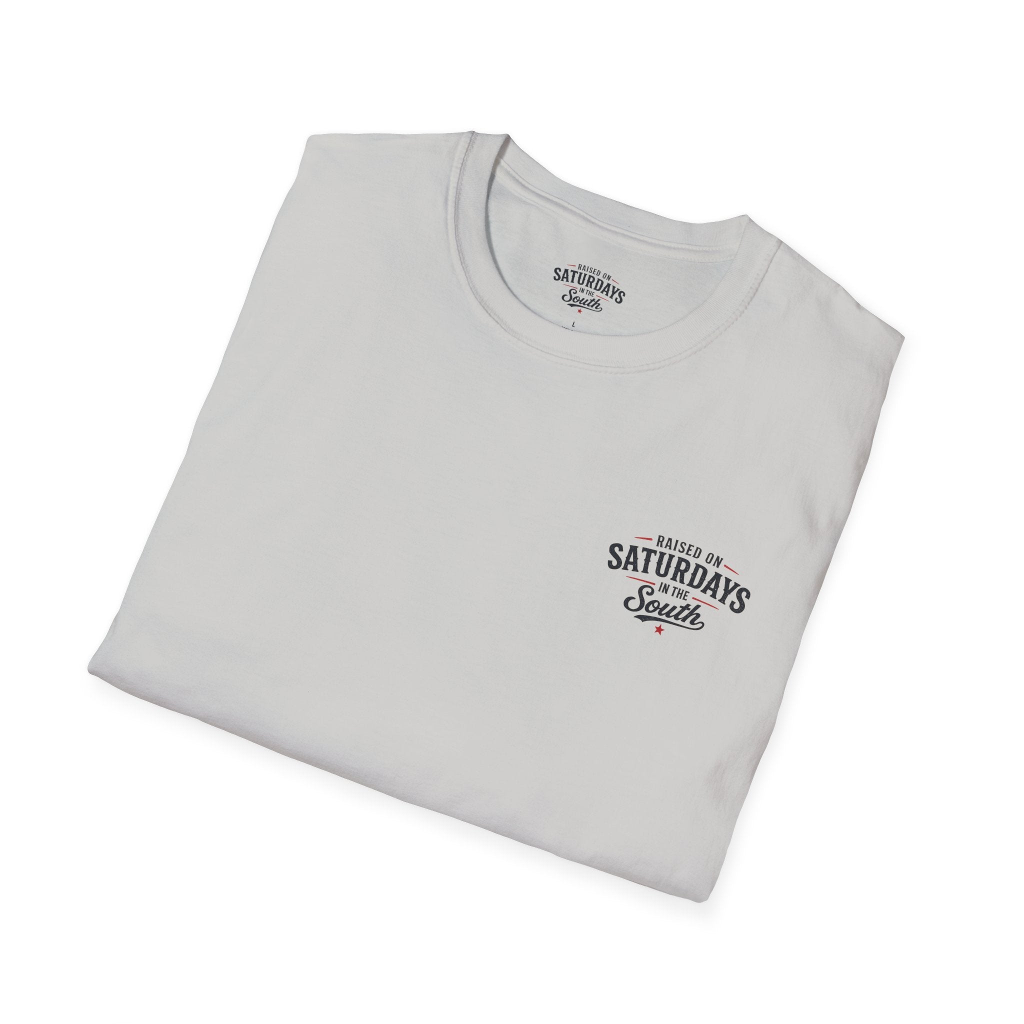 Raised On Saturdays In The South Vintage T-Shirt-Girl Dad Hunting Buddies