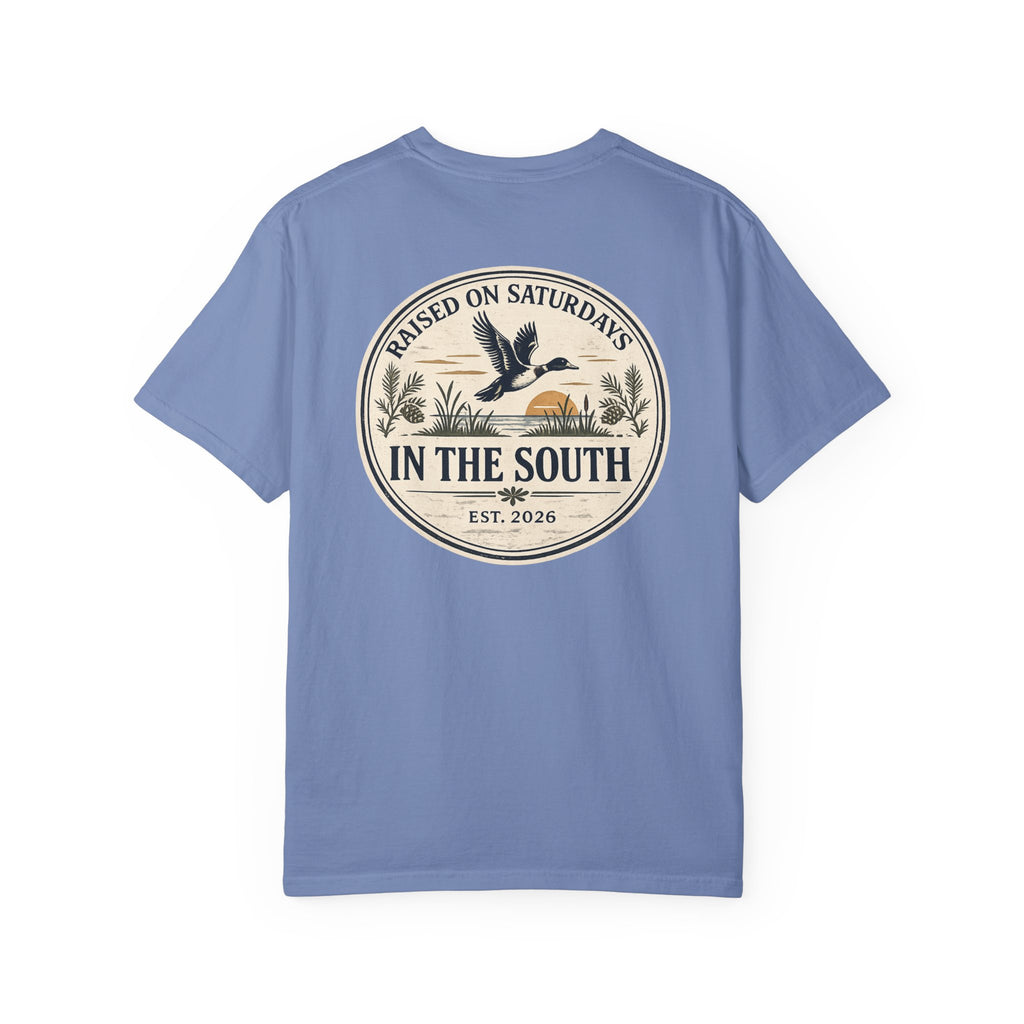 Raised On Saturdays In The South Classic T-Shirt - Duck Season