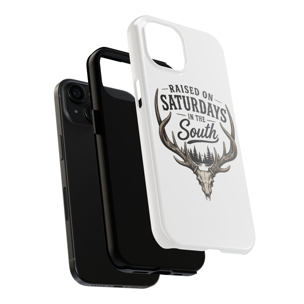 The Spreads Runs Deep In The Woods Phone Case-(white)