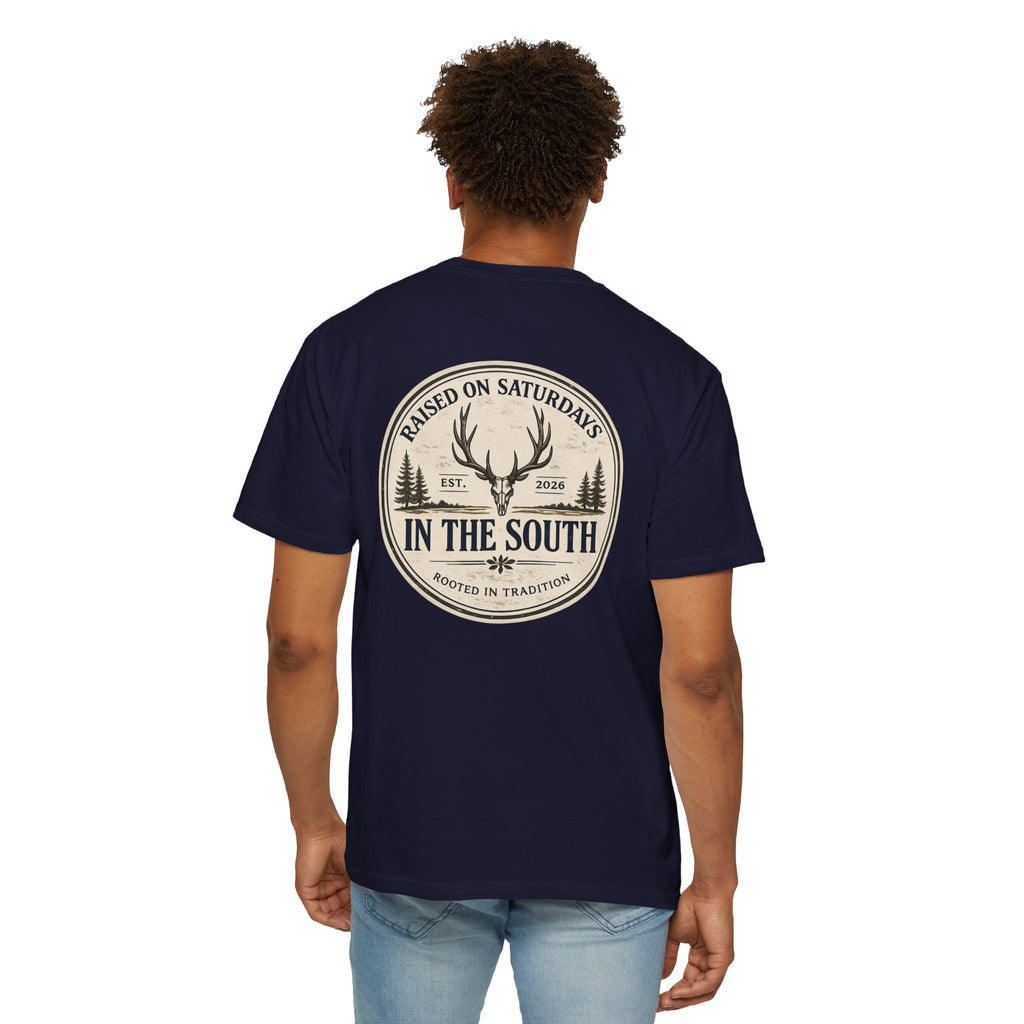 Raised On Saturdays In The South Classic T-Shirt — Deer Season