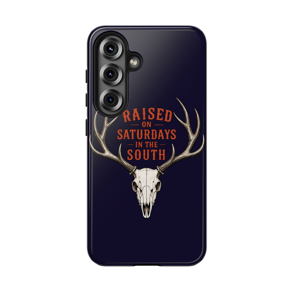 The Spreads Runs Deep In The Woods Phone Case-(blue)