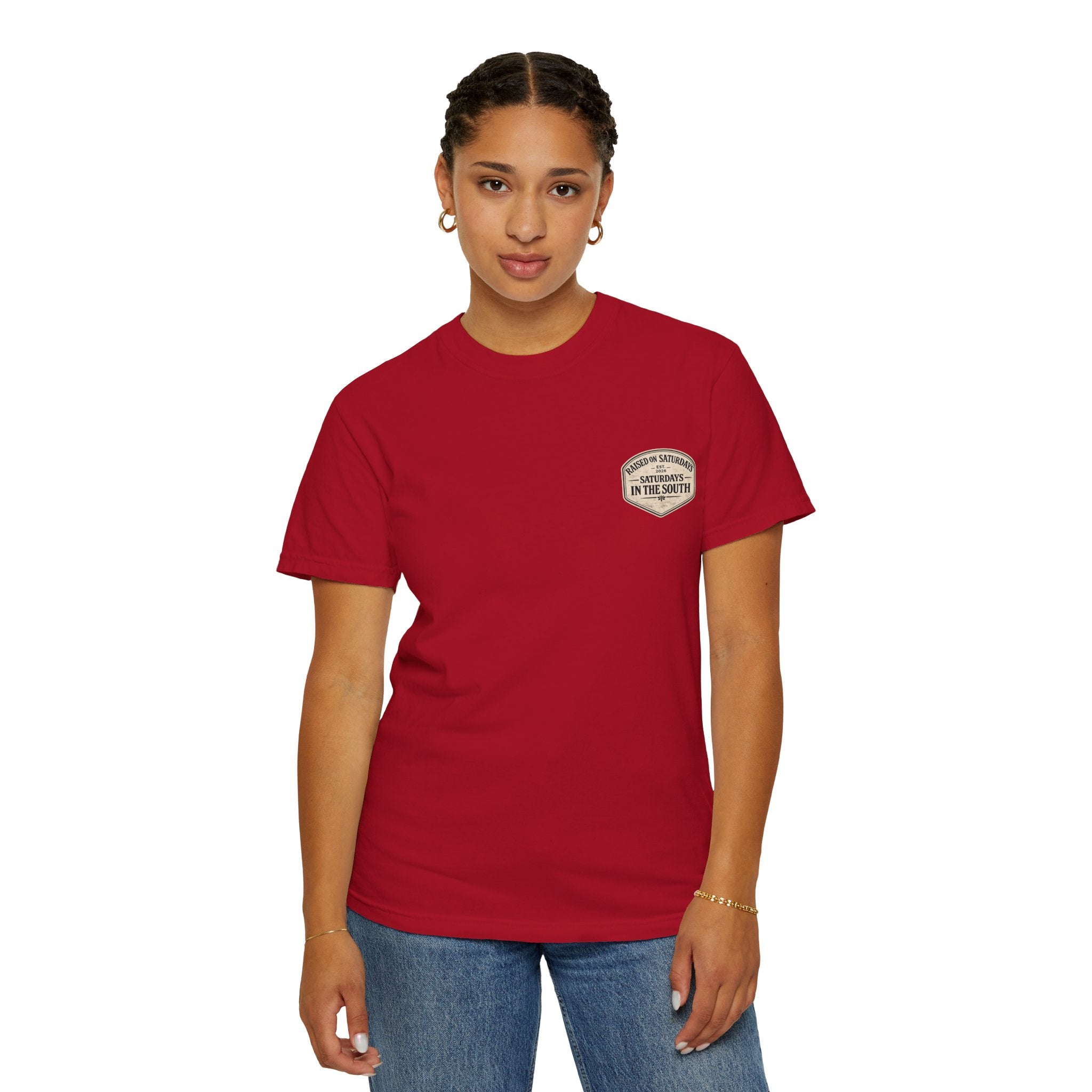 Raised On Saturdays In The South Classic T-Shirt — Deer Season