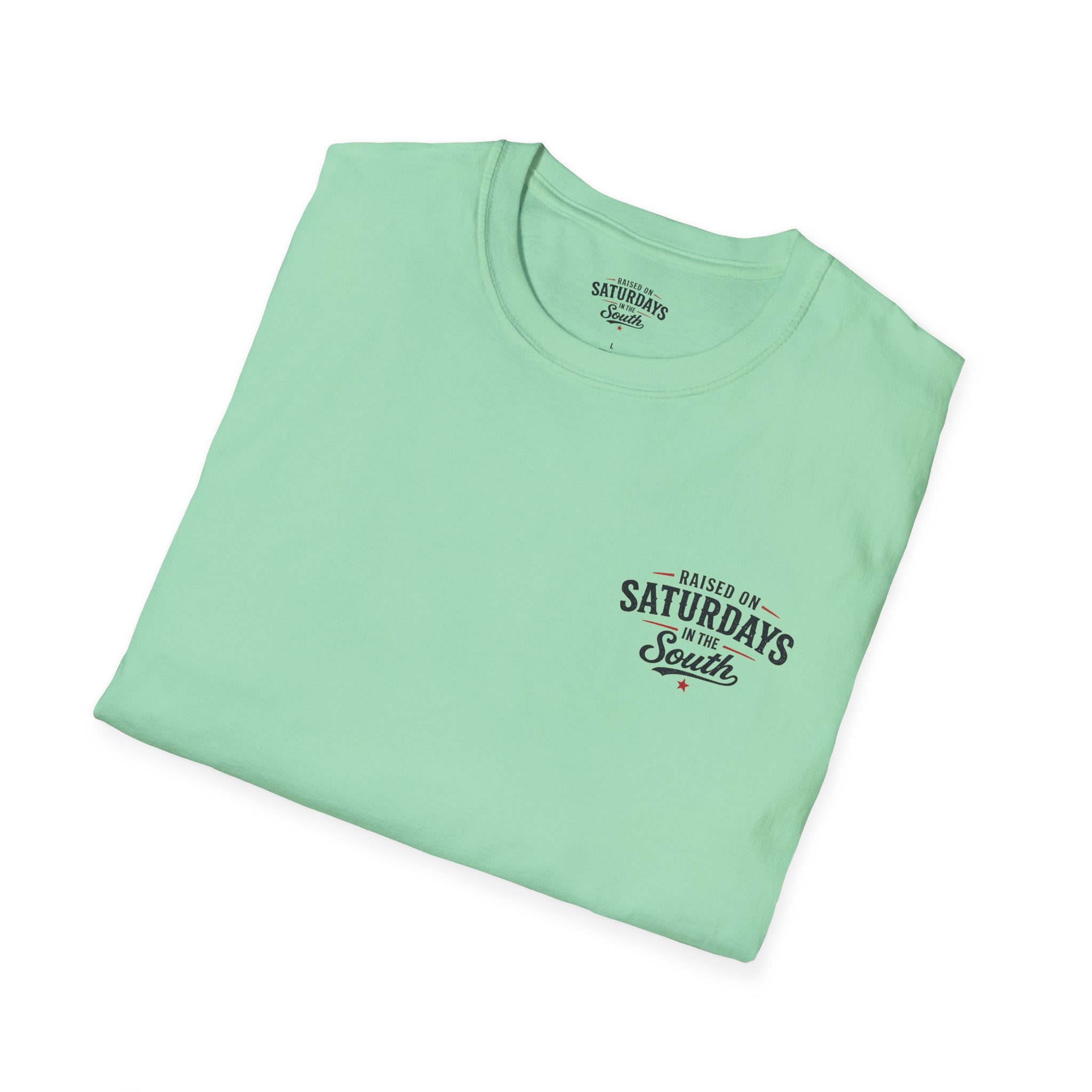 Raised On Saturdays In The South Vintage T-Shirt- Deep Sea Saturdays