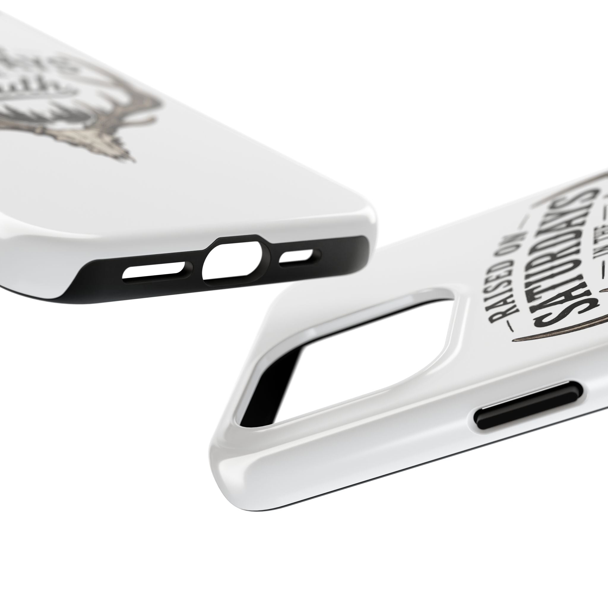 The Spreads Runs Deep In The Woods Phone Case-(white)