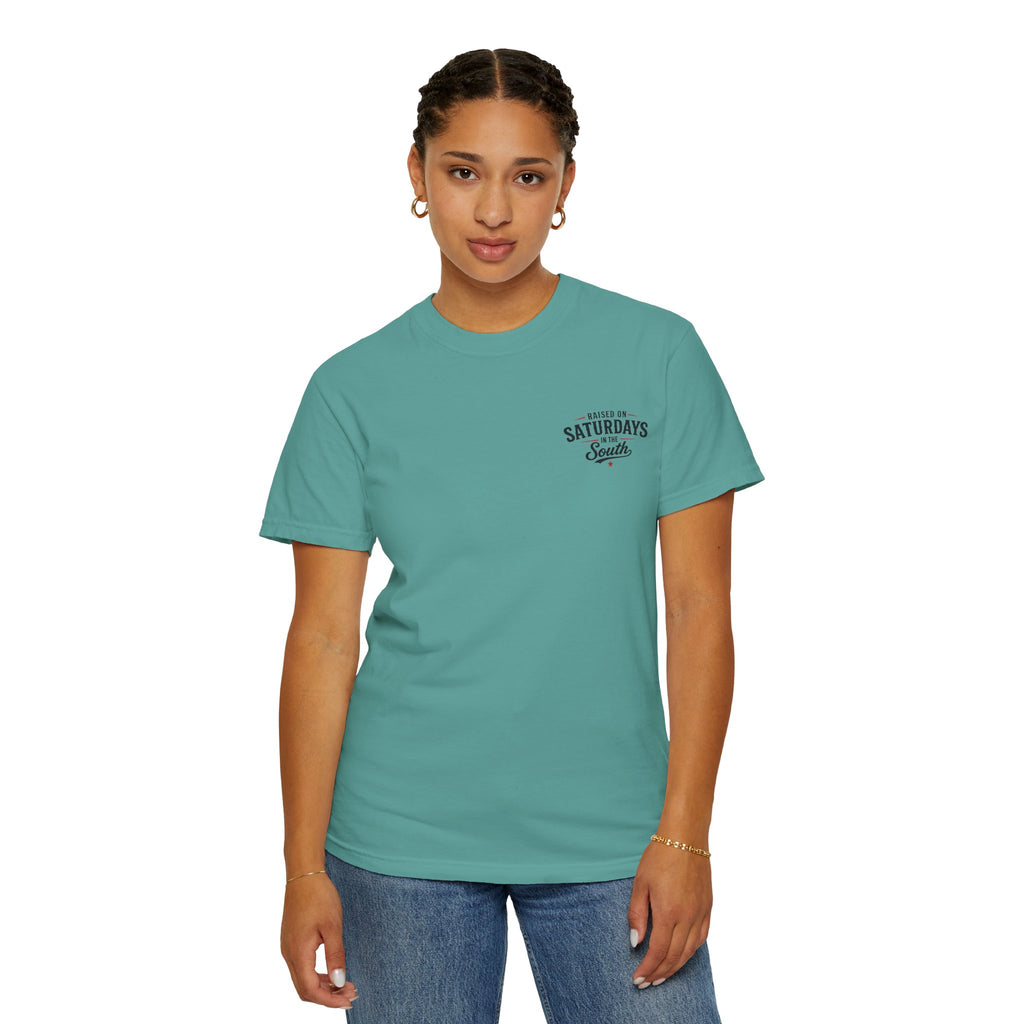 Raised On Saturdays In The South T-Shirt — Saturdays Are Made For Fishin