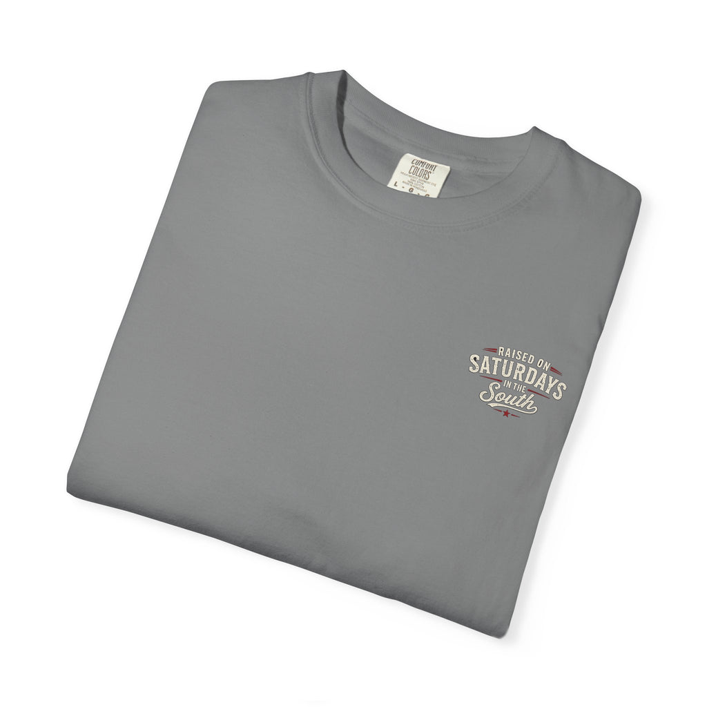 Raised On Saturdays In The South T-Shirt — Relaxing Saturday Morning In The Mountains