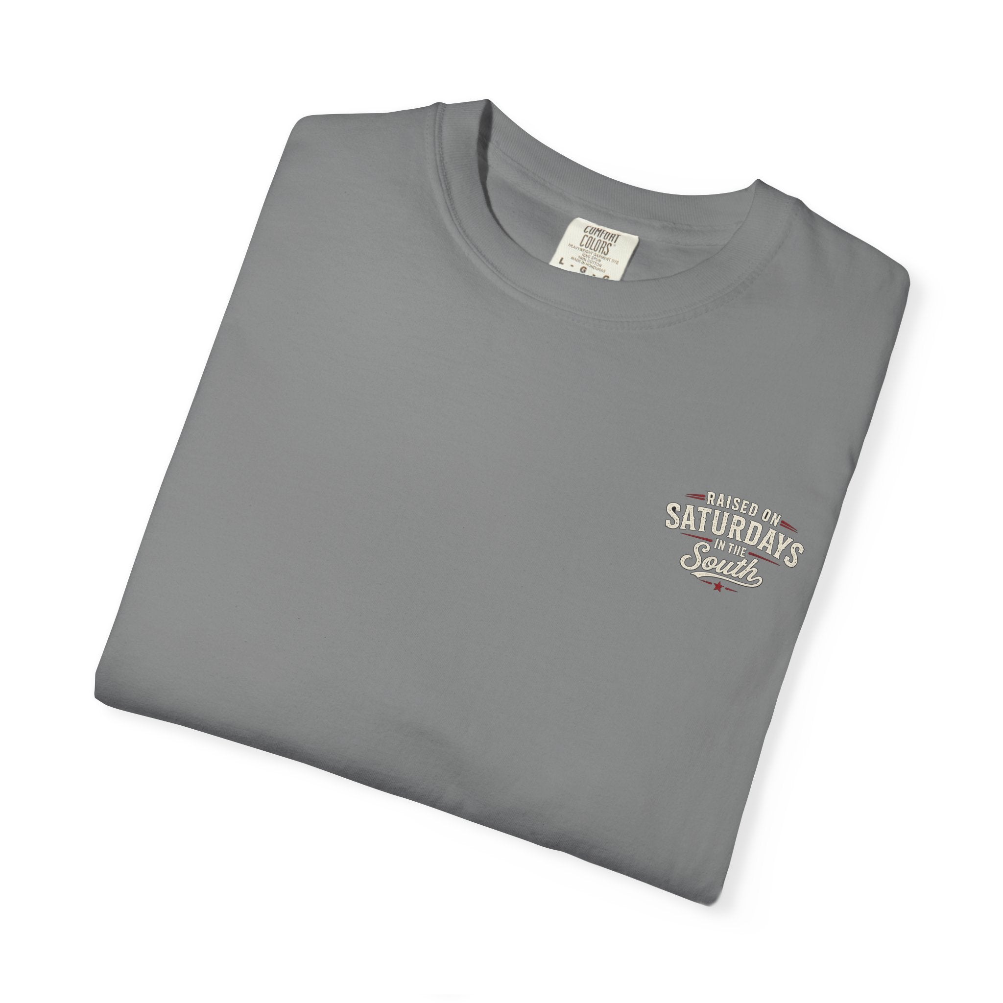 Raised On Saturdays In The South T-Shirt — Relaxing Saturday Morning In The Mountains