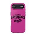Raised On Saturdays In The South Phone Case-(pink)