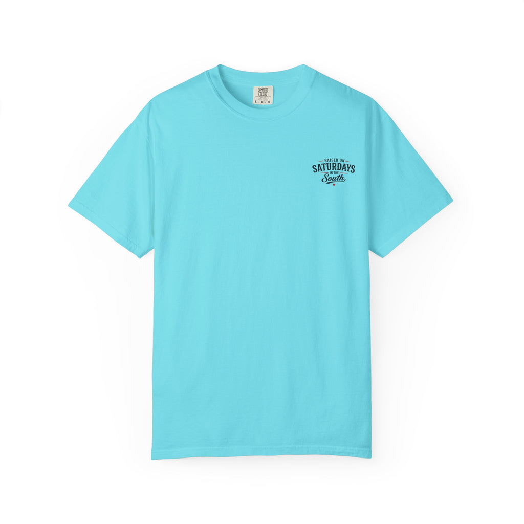 Raised On Saturdays In The South T-Shirt- 4th Of July lake Day