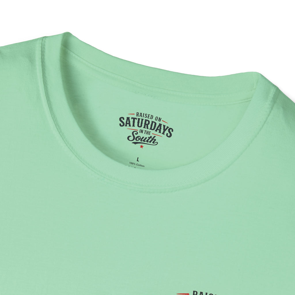"Raised On Saturdays In The South" Vintage T-Shirt-Saturdays Are Made For Fishin