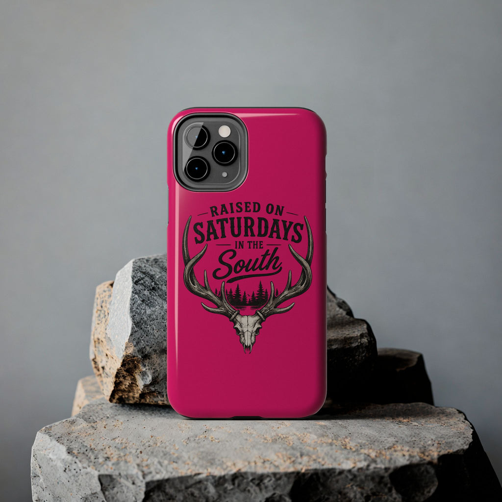 The Spreads Runs Deep In The Woods Phone Case-(pink)
