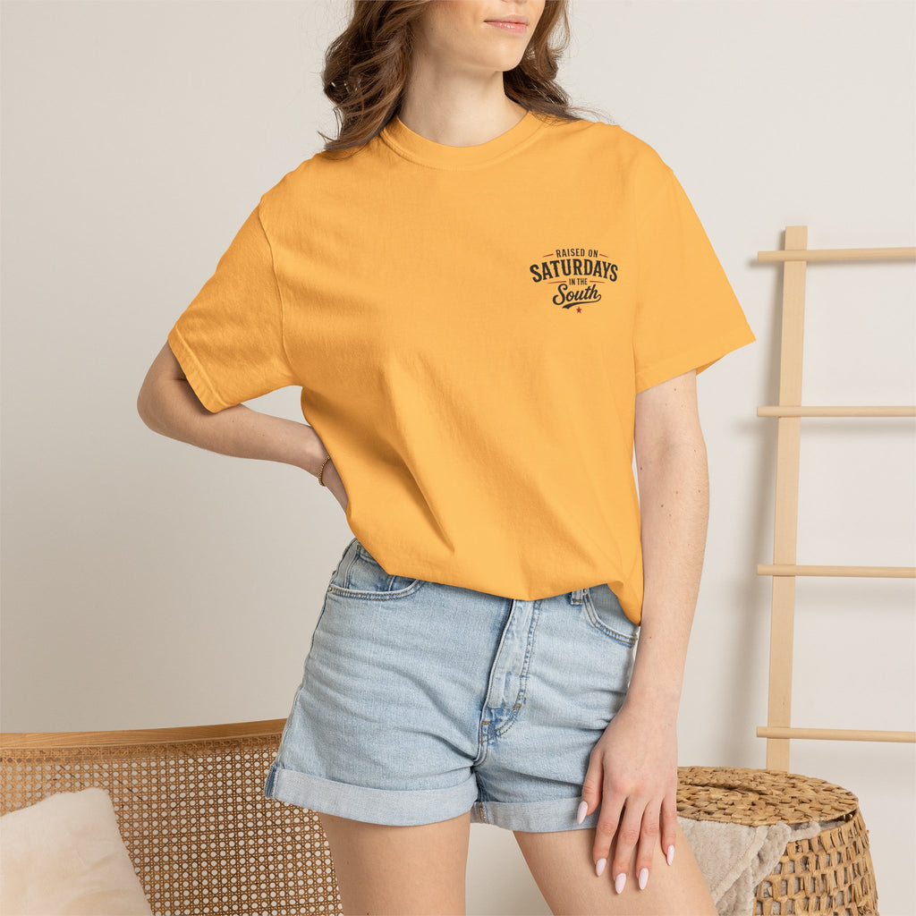 Raised On Saturdays In The South T-Shirt-Deep Sea Saturdays