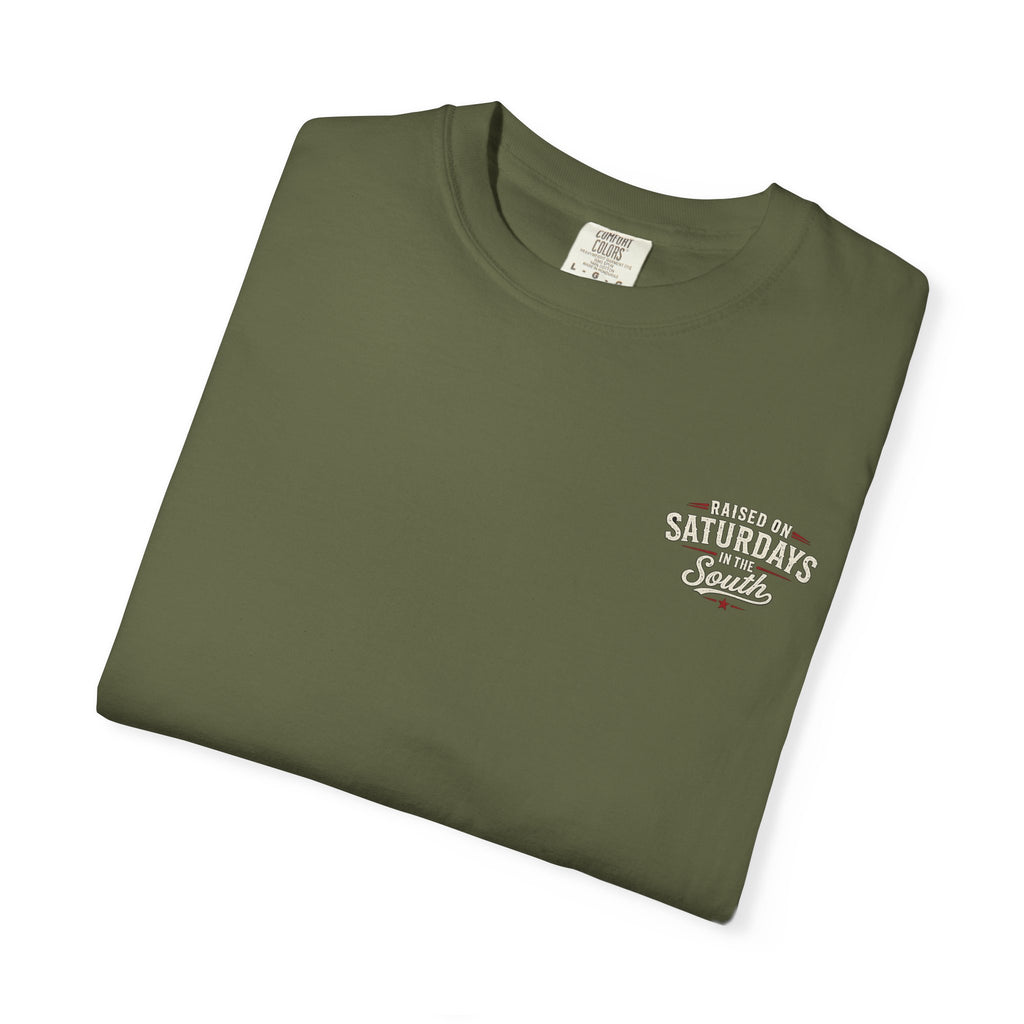 Raised On Saturdays In The South T-Shirt — Southern Freedom-4th Of July Collection