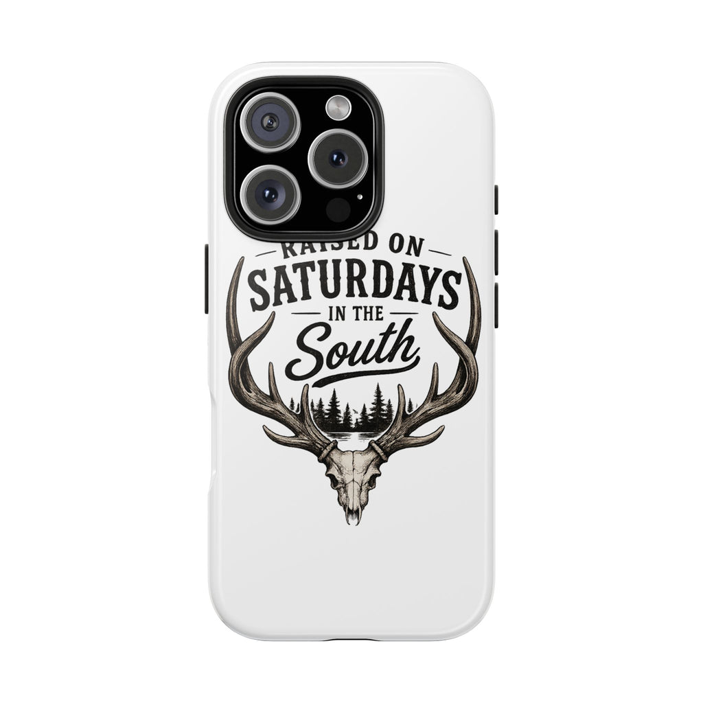 The Spreads Runs Deep In The Woods Phone Case-(white)