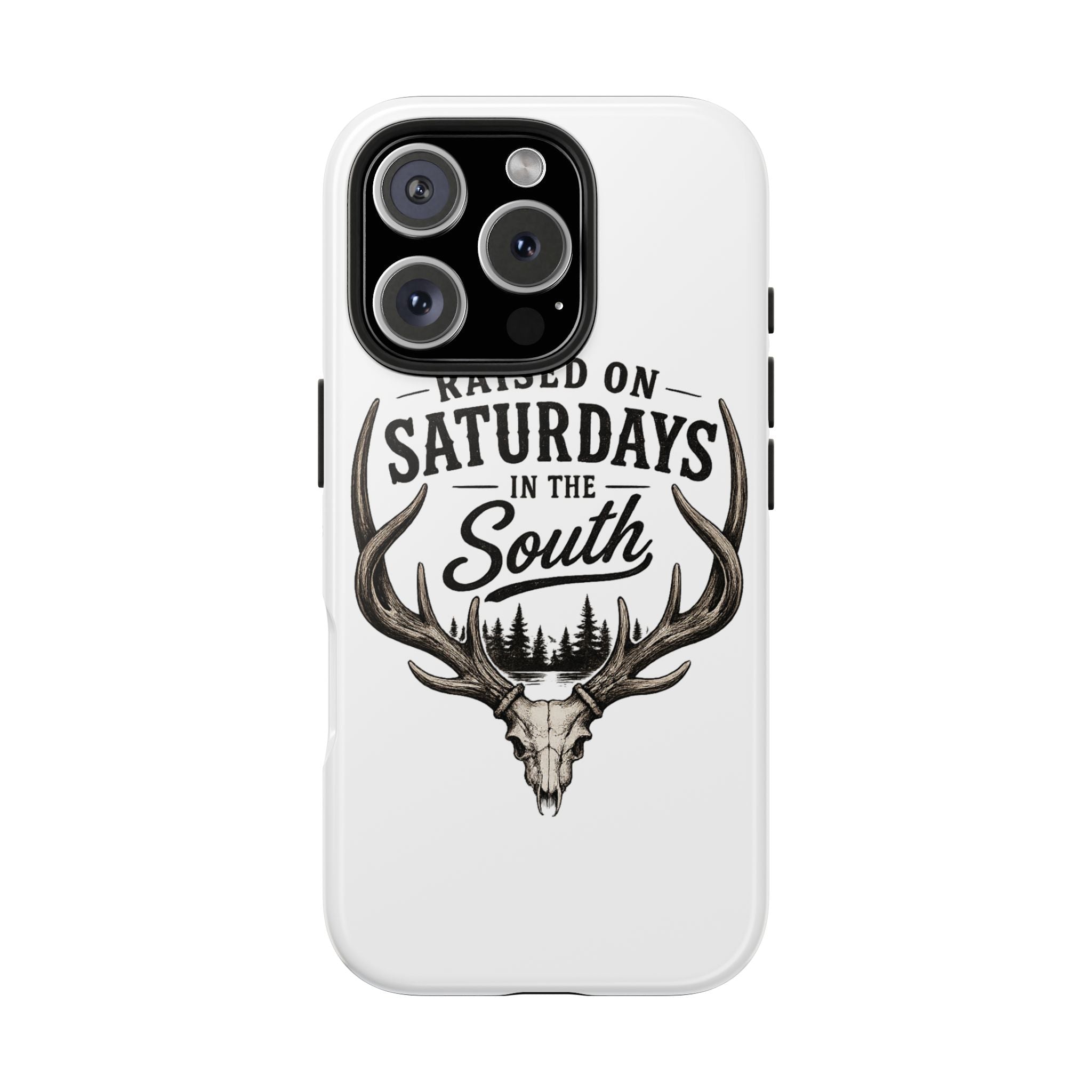 The Spreads Runs Deep In The Woods Phone Case-(white)