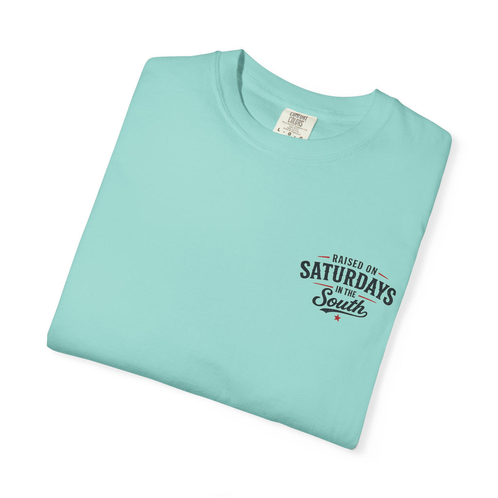 Raised On Saturdays In The South T-Shirt-Deep Sea Saturdays