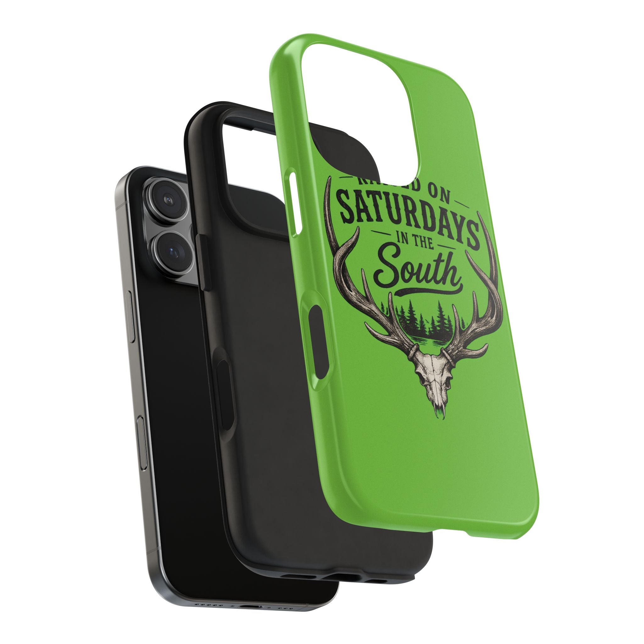 The Spread Runs Deep In The Woods phone case-(green)