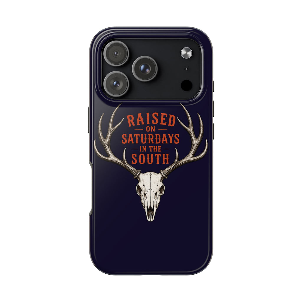 The Spreads Runs Deep In The Woods Phone Case-(blue)