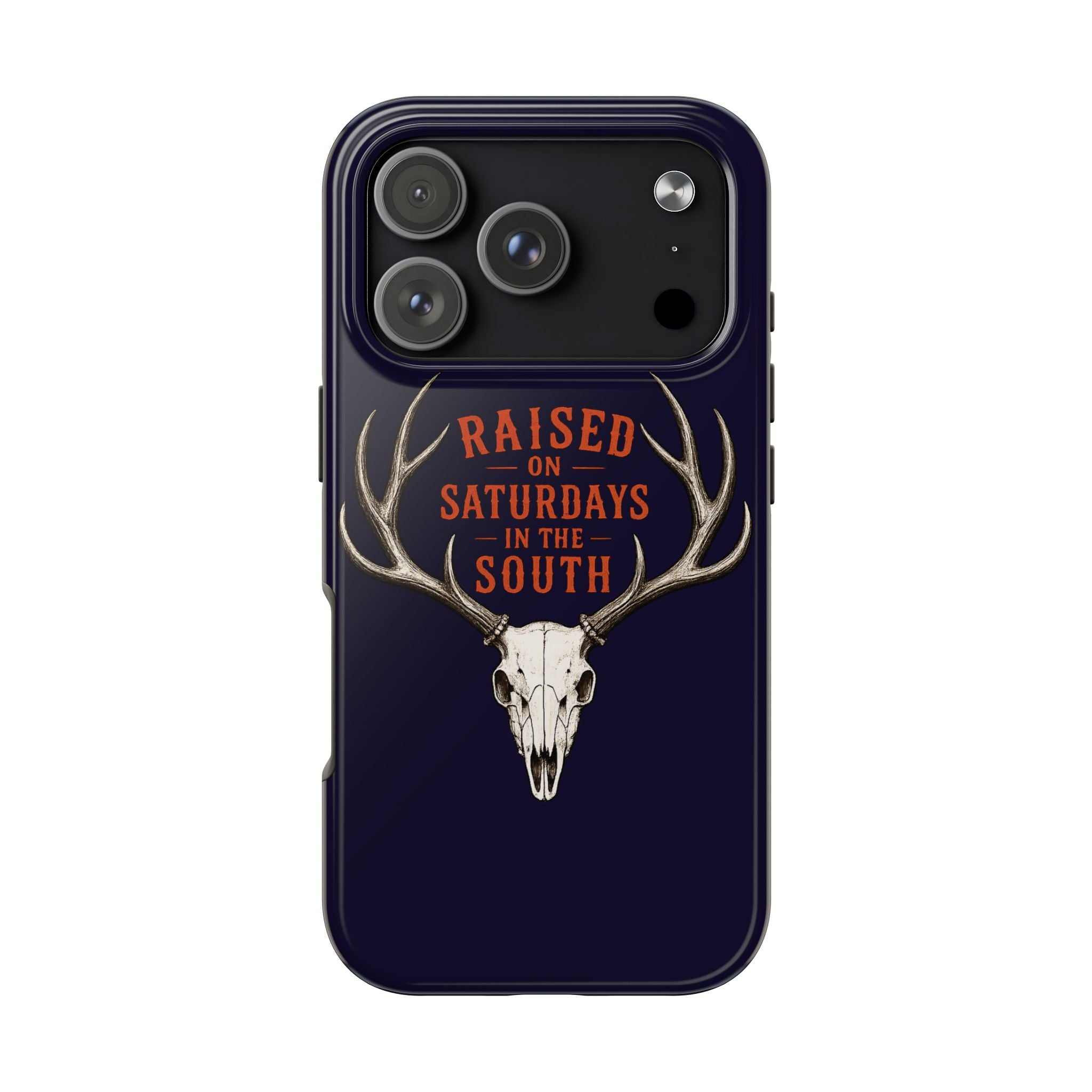 The Spreads Runs Deep In The Woods Phone Case-(blue)
